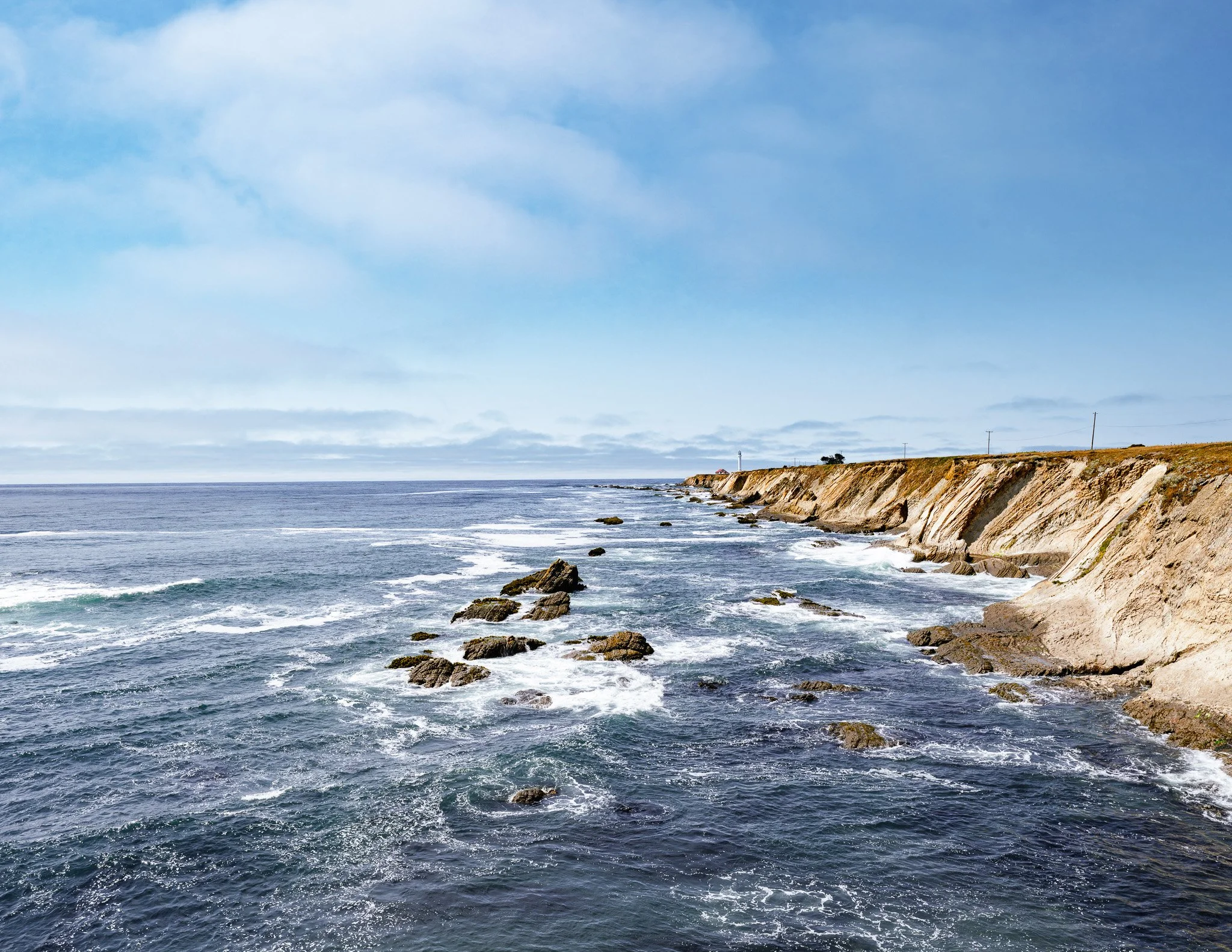 California Coastal Lighthouse View
