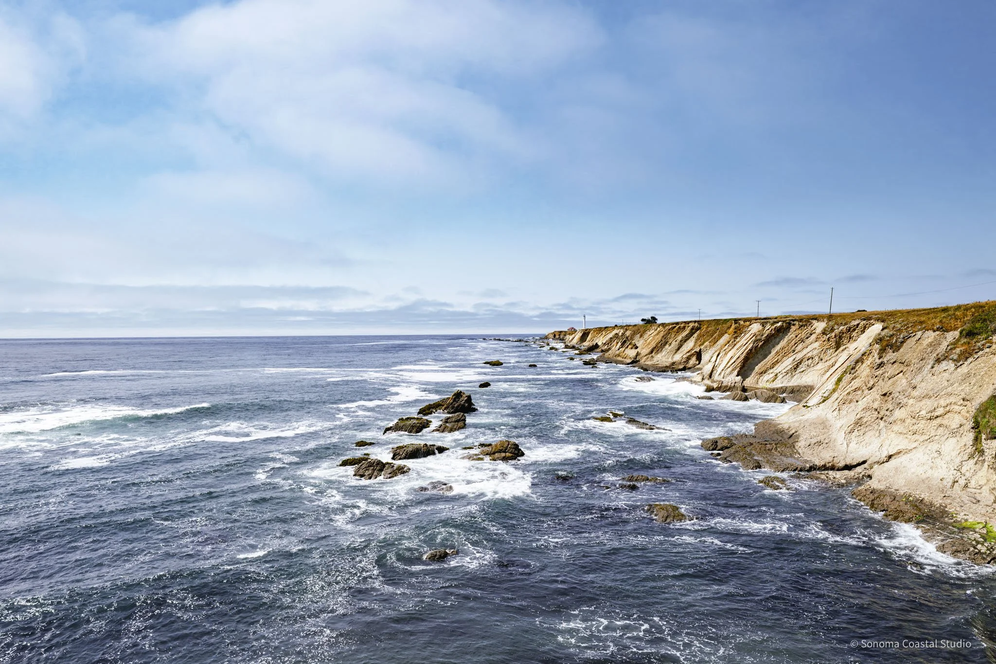 California Coastal Lighthouse View