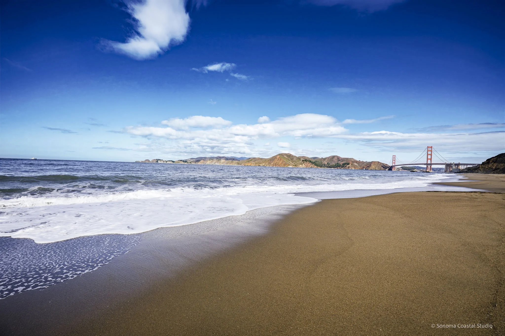 Golden Morning at Baker Beach