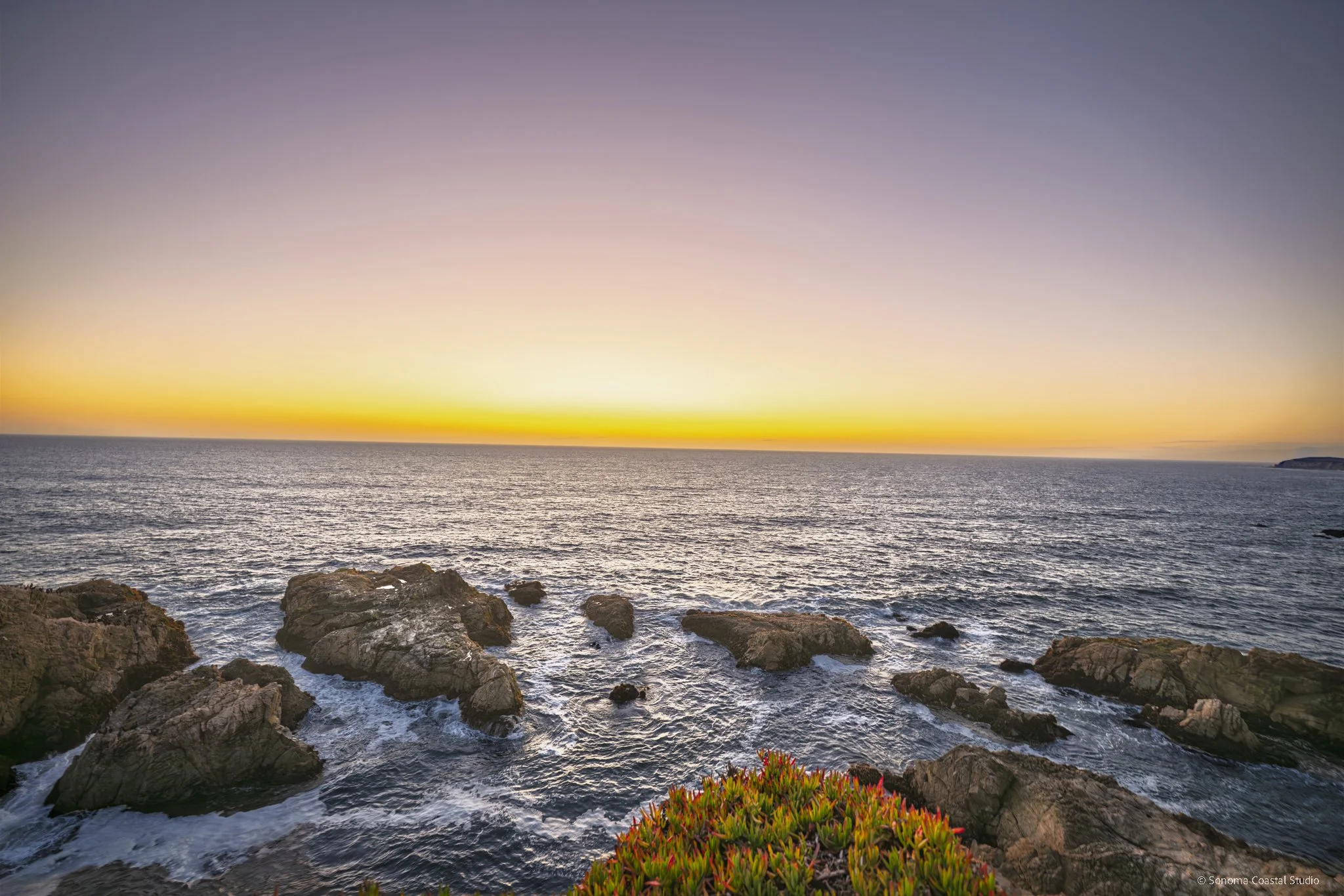 Twilight Over Bodega Bay