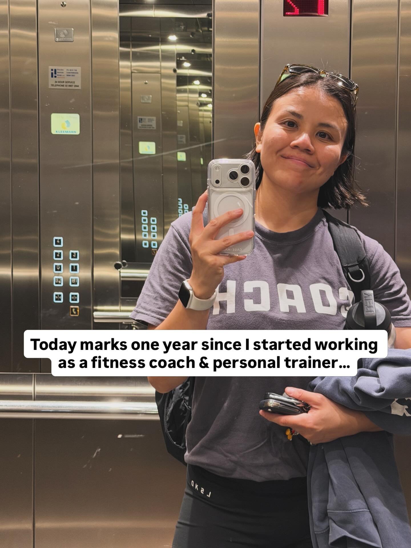 One year on as a full-time fitness coach and personal trainer&hellip;