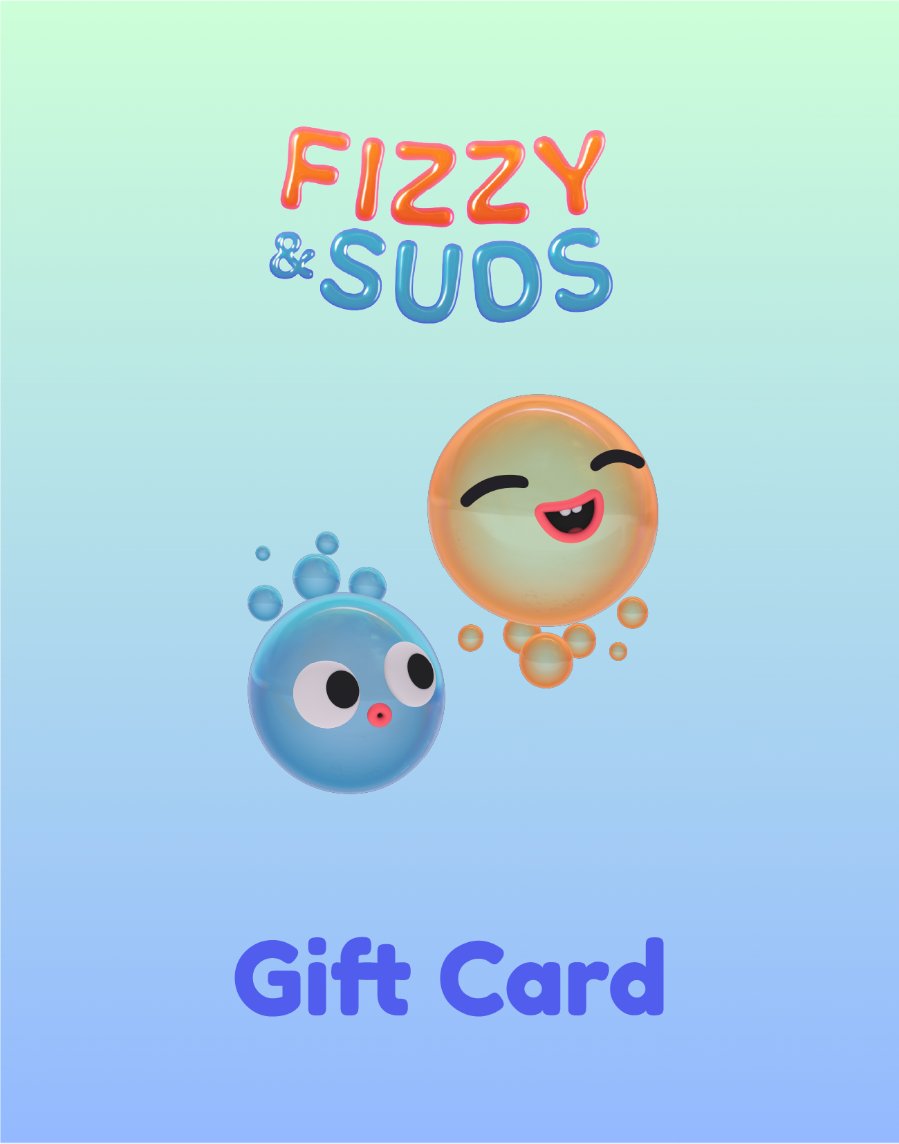 Fizzy & Suds Store Gift Card