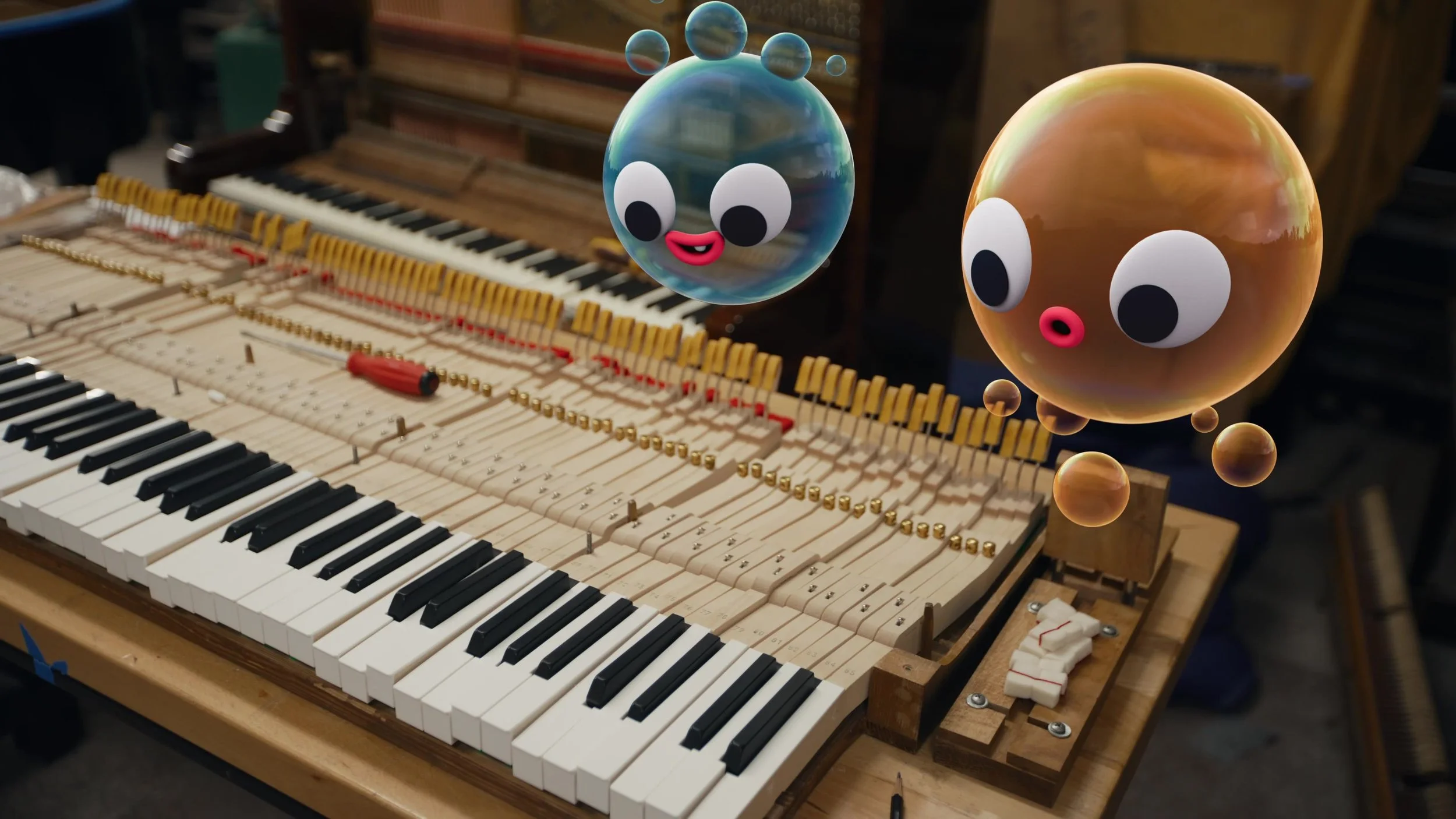 Fizzy and Suds Piano
