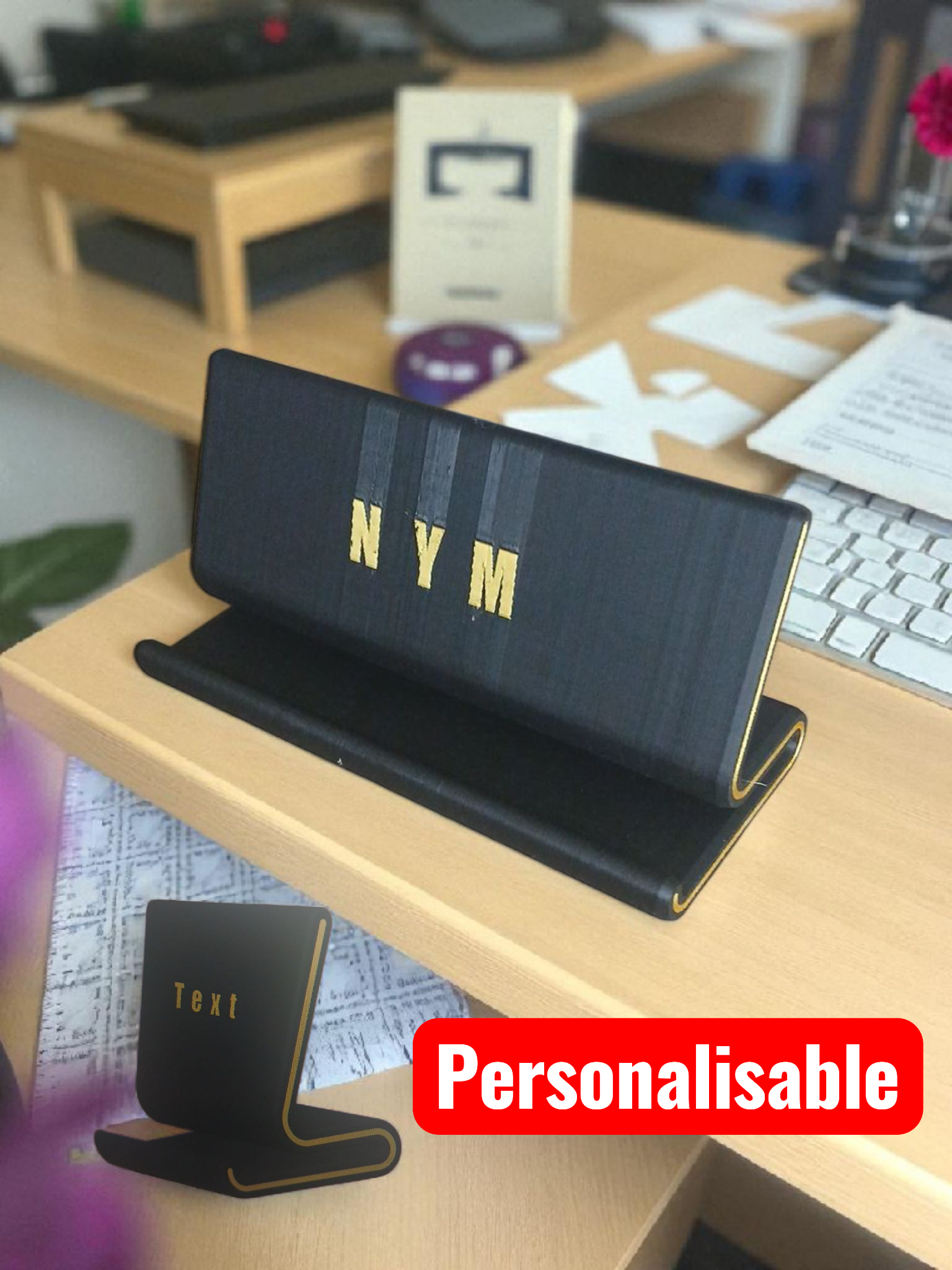 DOUBLE SUPPORT TELEPHONE