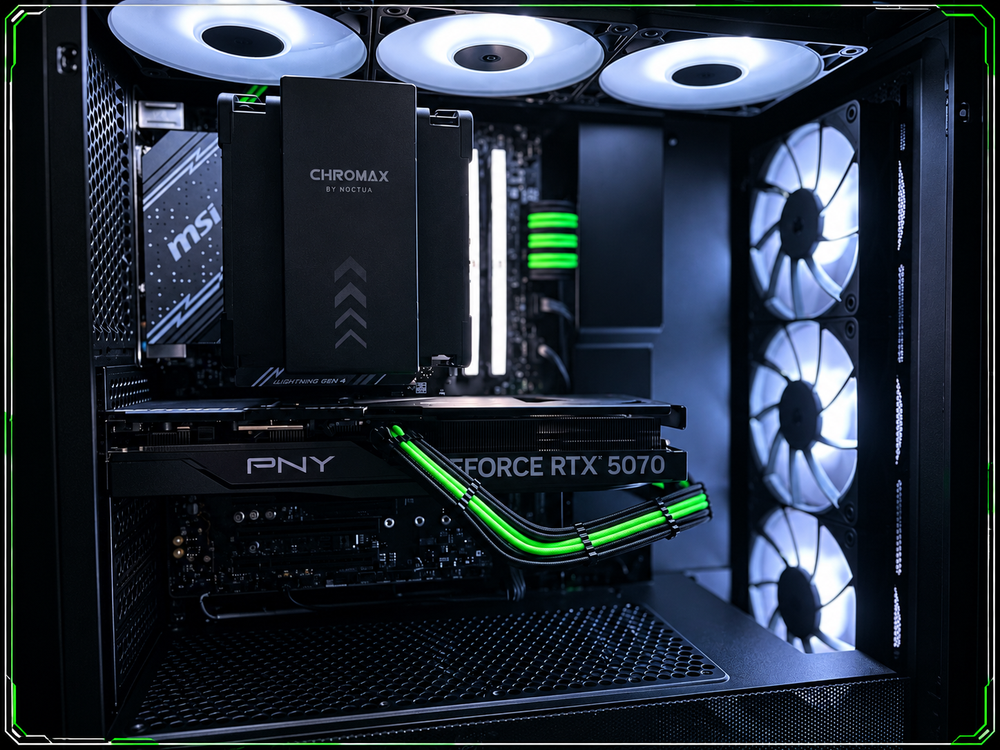 Lime White Special Order PC Build 