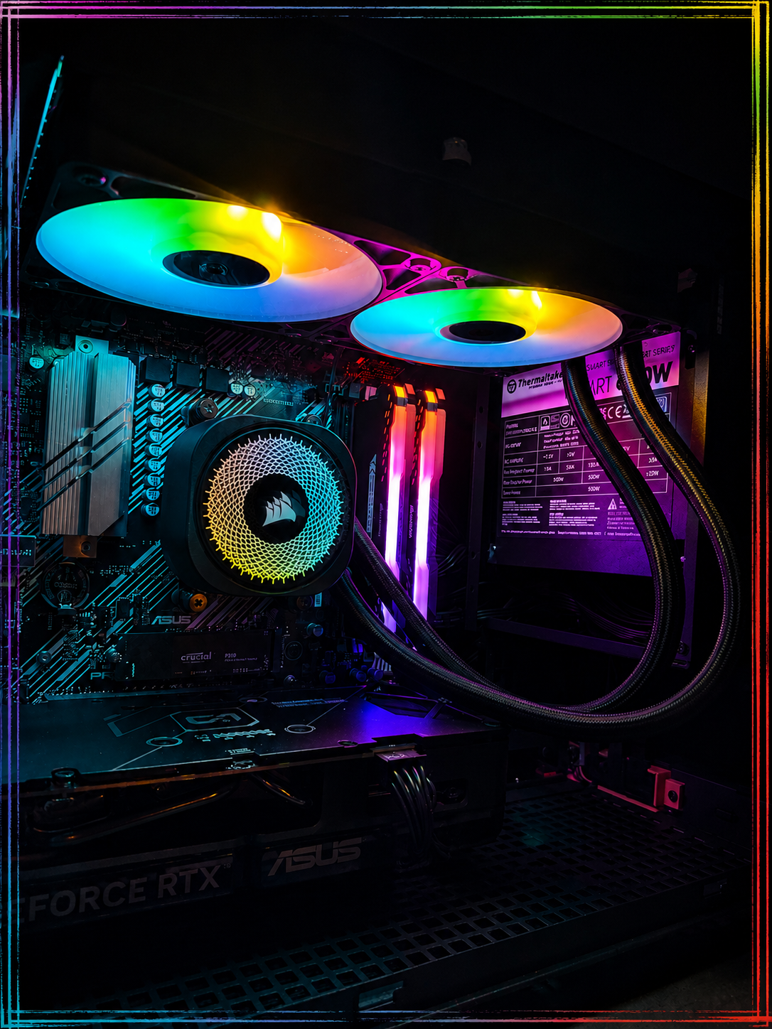Rainbow Candy Budget PC Build