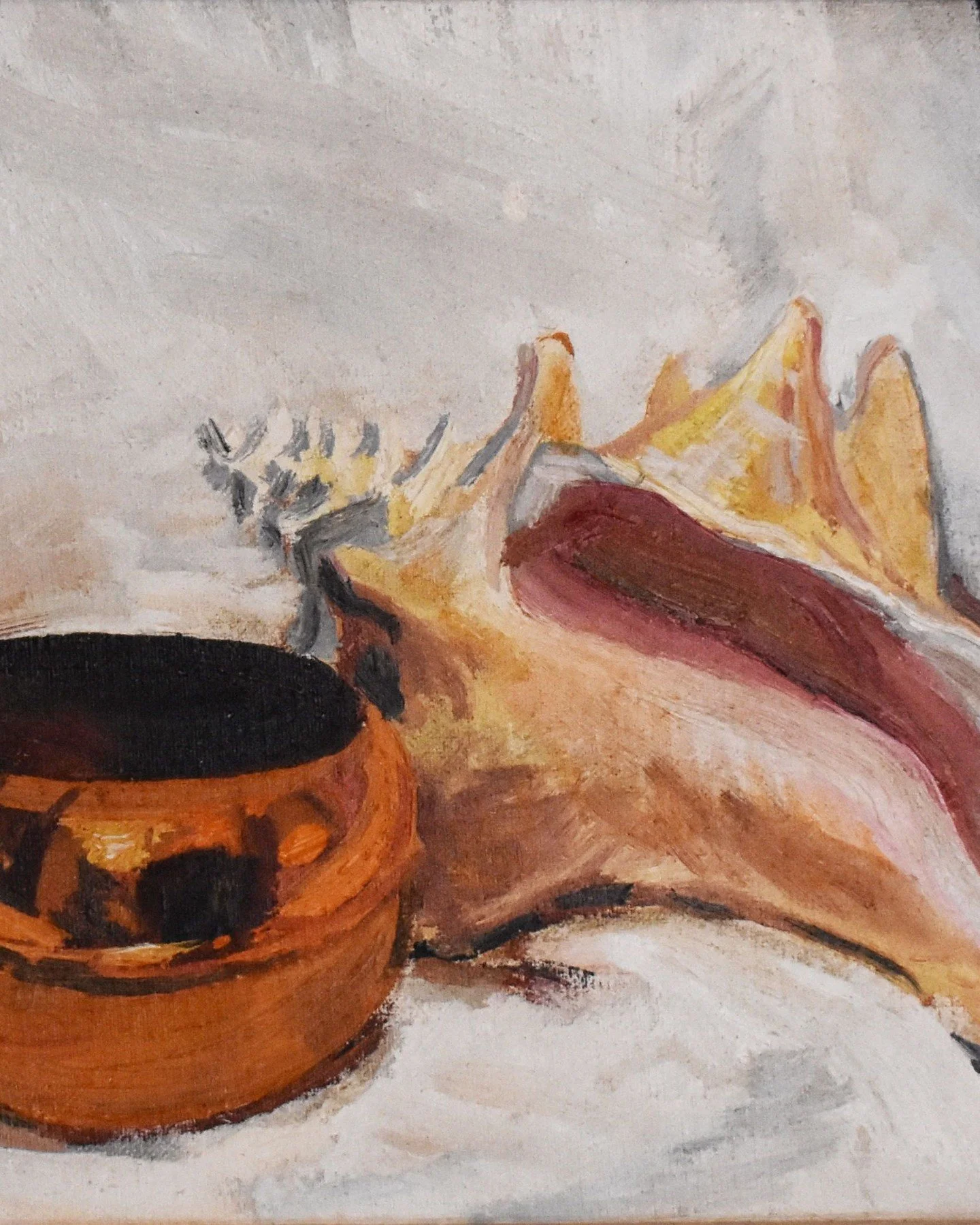 Sometimes the simplest compositions tell the richest stories. 

Oil on canvas, 3.125 x 10.125 H 

$395

Link in bio to shop.