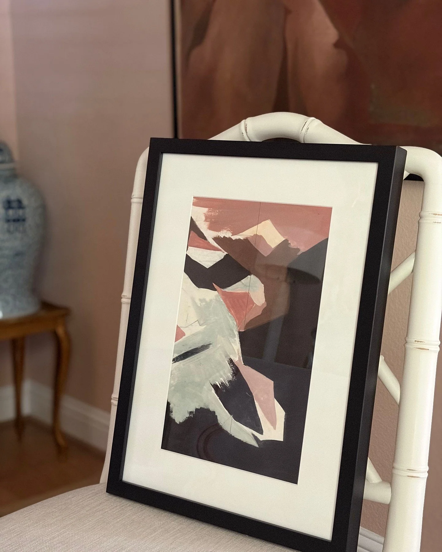 Abstract art that is soft and approachable - and works with traditional, as well as contemporary, interiors.

Acrylic on board, each 13 W x 18 H

$615 for the pair.

Link in bio to shop.