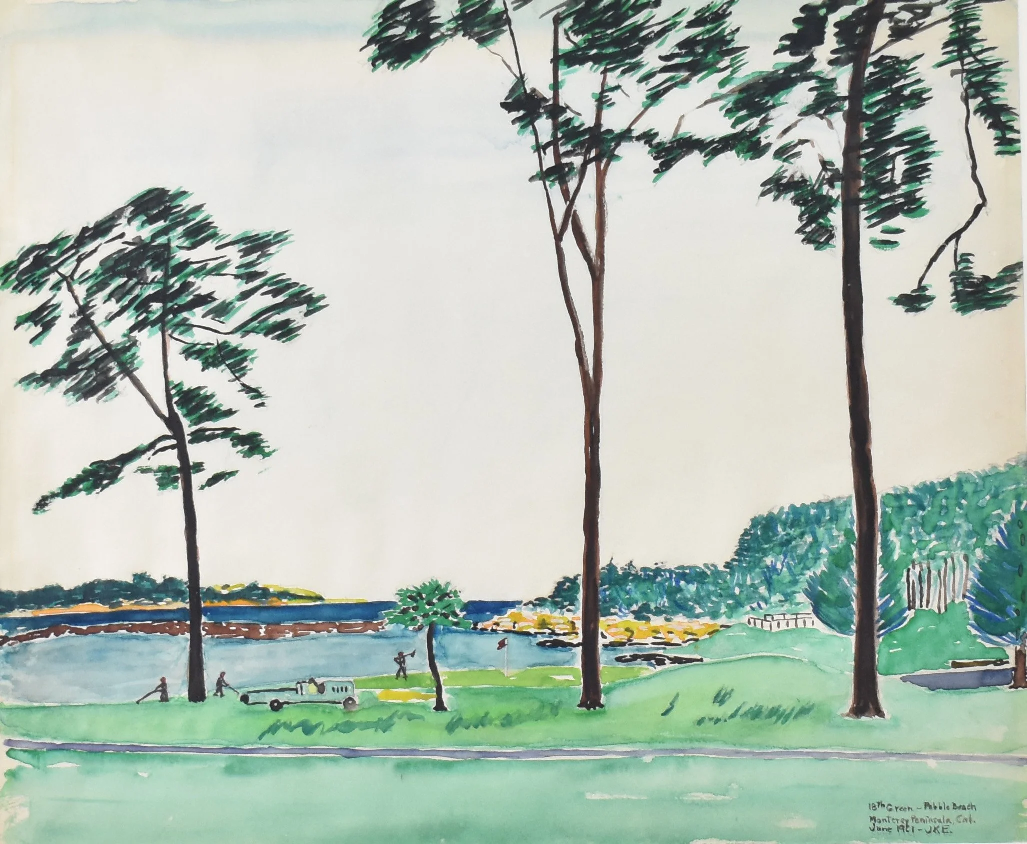 18th Green, Pebble Beach