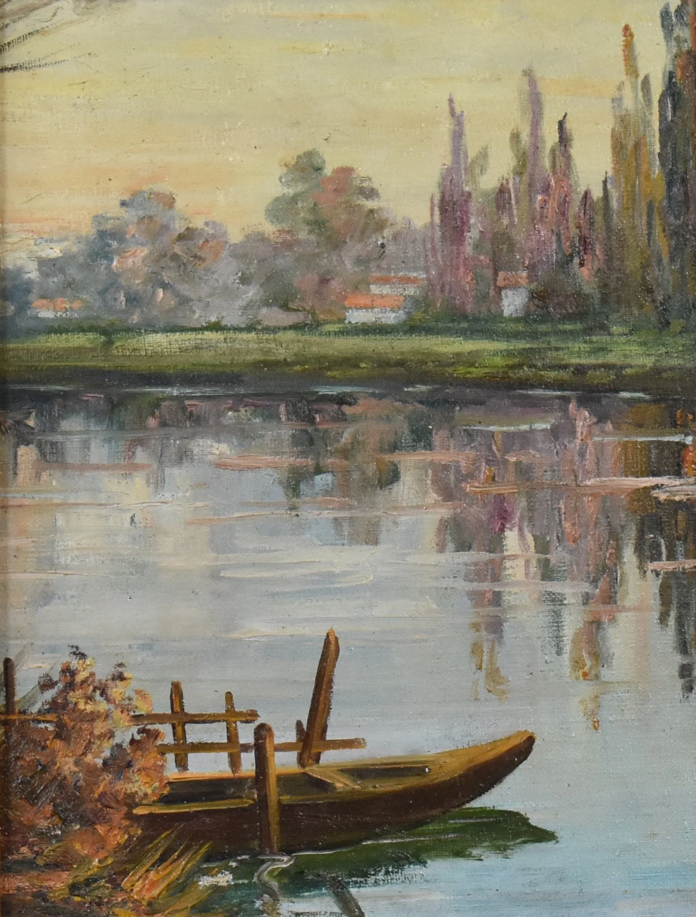 Île-de-France River Landscape