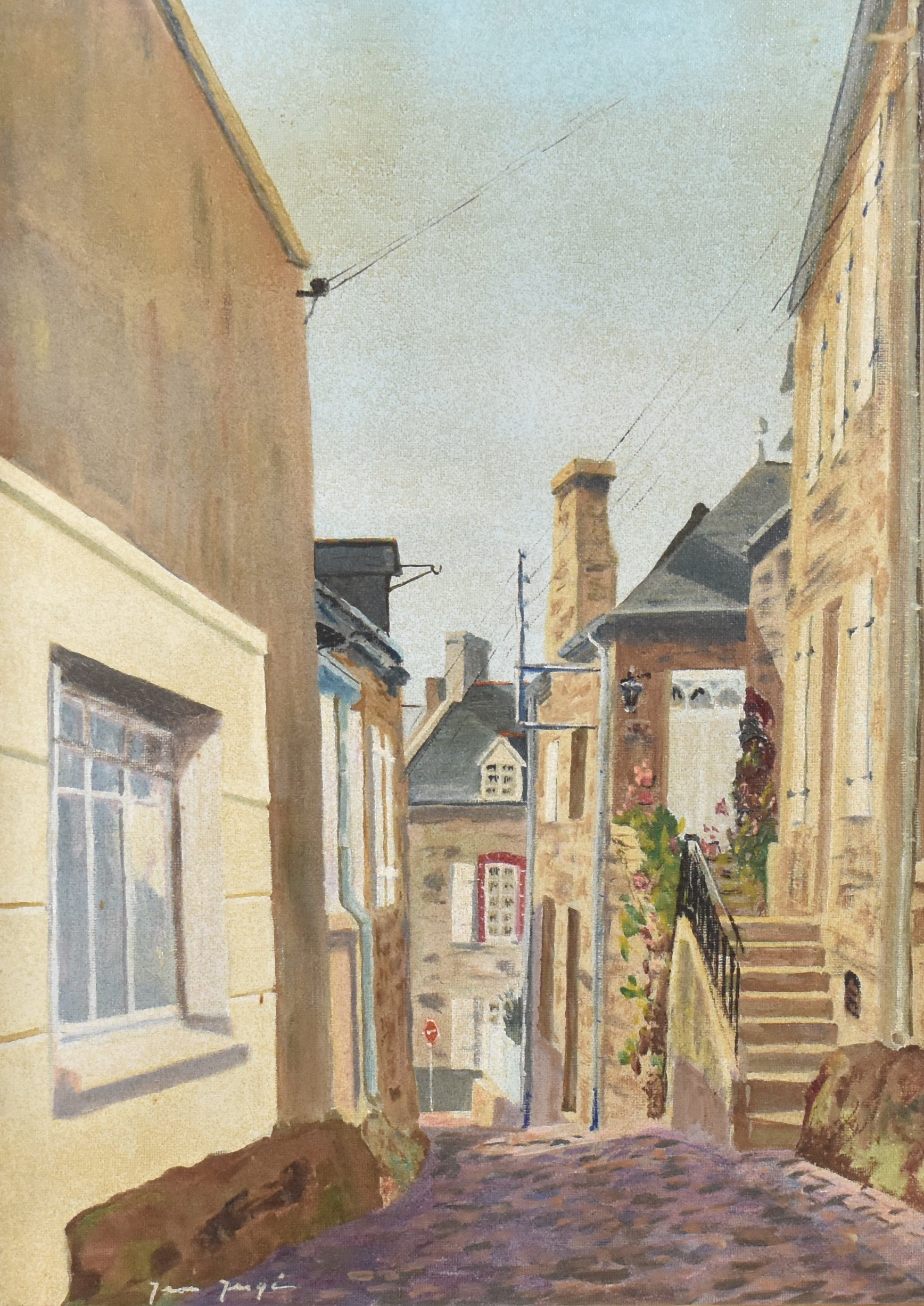 Cobblestone Lane, Brittany