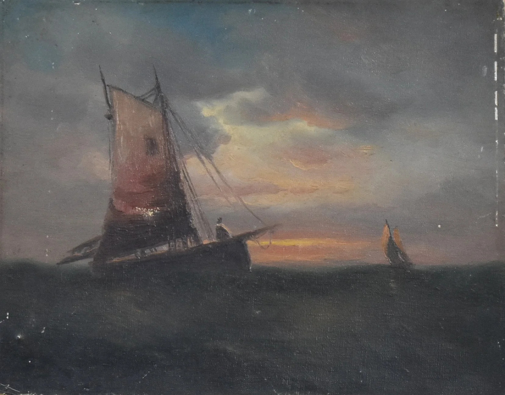 At Sea
