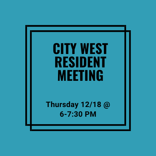 City West Resident Meeting