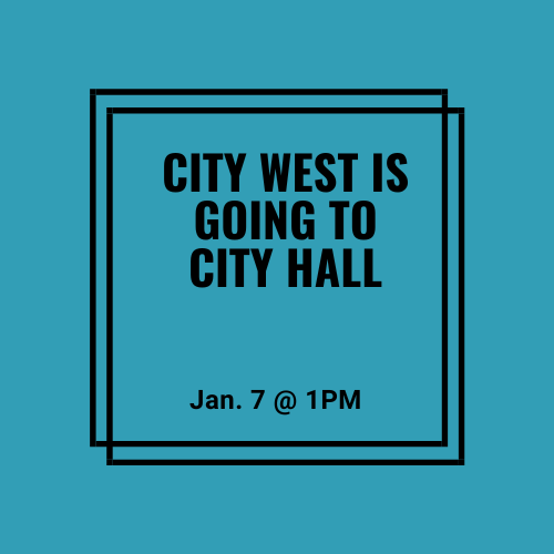 City West is Going to City Hall!