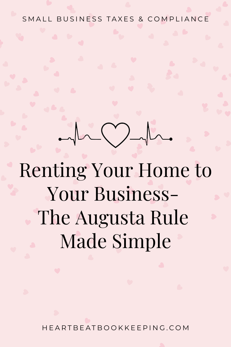 Renting Your Home to Your Business - The Augusta Rule Made Simple