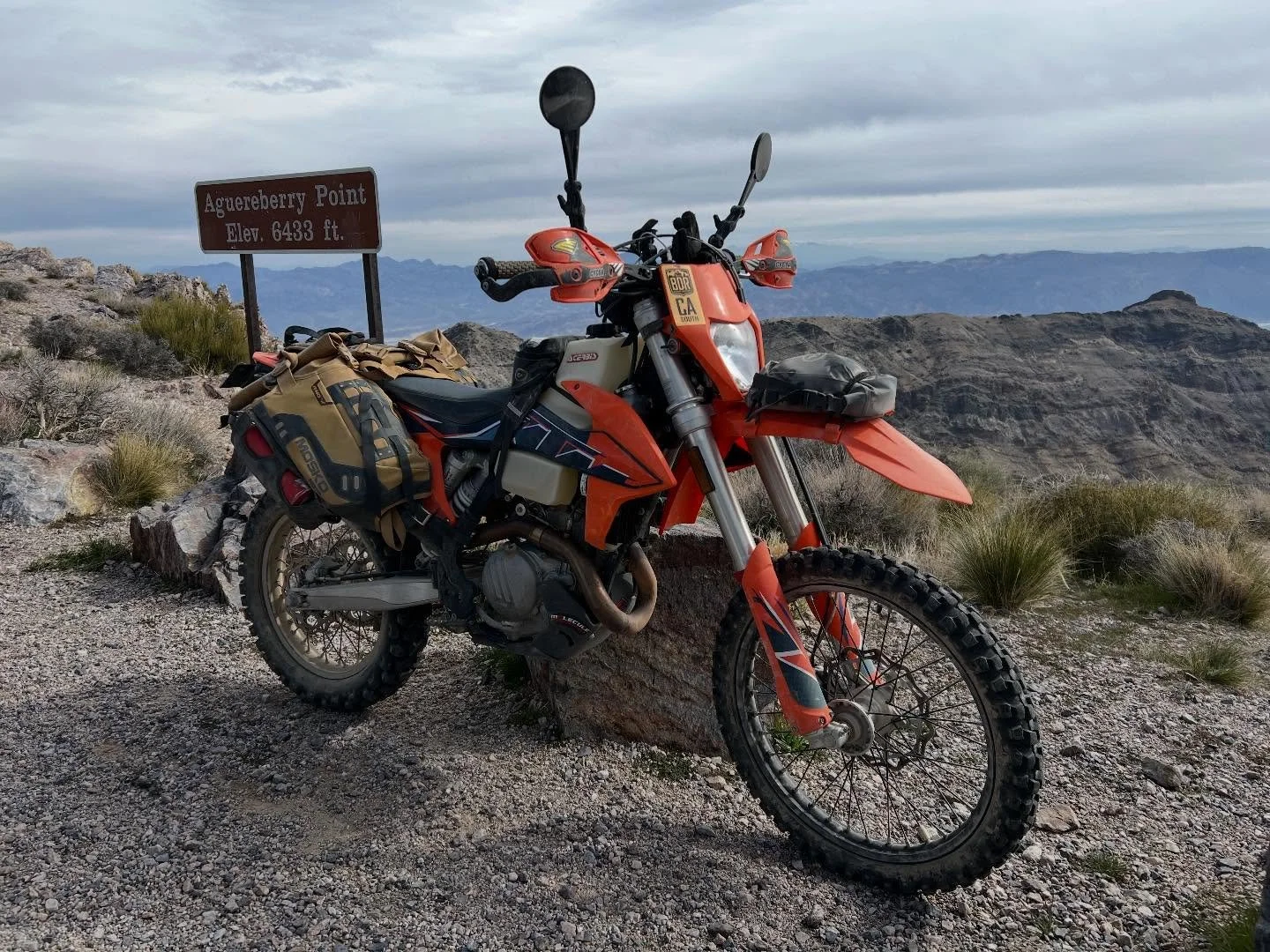 Successful trip testing out a new product. After burning through luggage straps on dual sport rides we decided to come up with a better mounting solution. Introducing the MCS webbing anchor point for 2020-2023 KTM bikes. Originally designed for the @