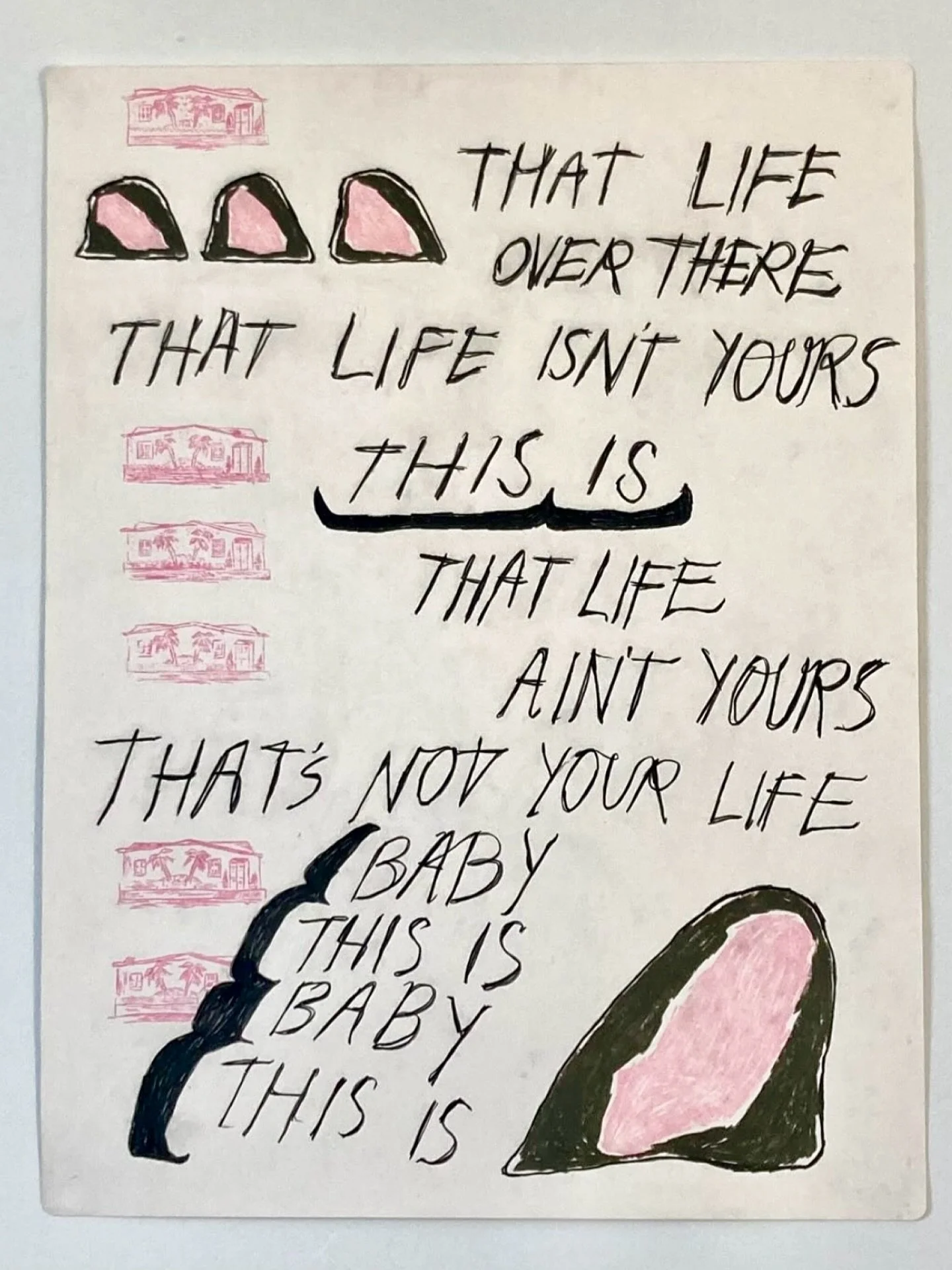 Borrowing some much-needed courage from @lordcowboy today. I love her work, and this is one of my all-time favorites. What is one word about the life that is yours&mdash;what do you hunger for? I want &ldquo;centered.&rdquo;