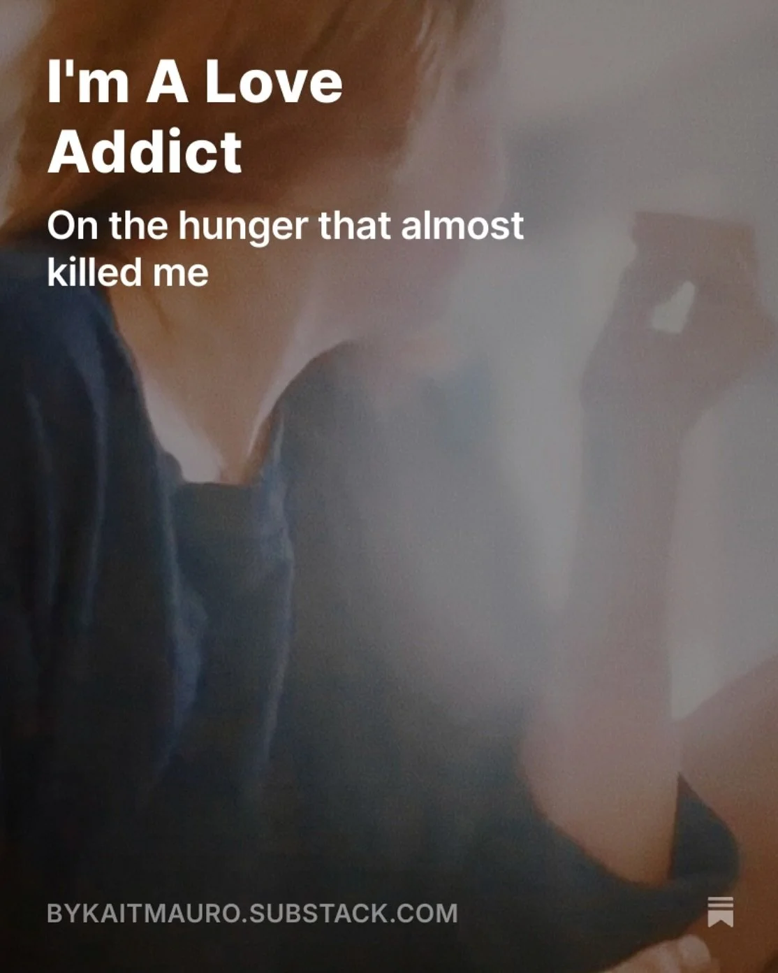I wrote something for my Substack blog for the first time since July. Catharsis. &ldquo;We are only as sick as our secrets.&rdquo;

#slaa #loveaddict #addiction #loveaddiction