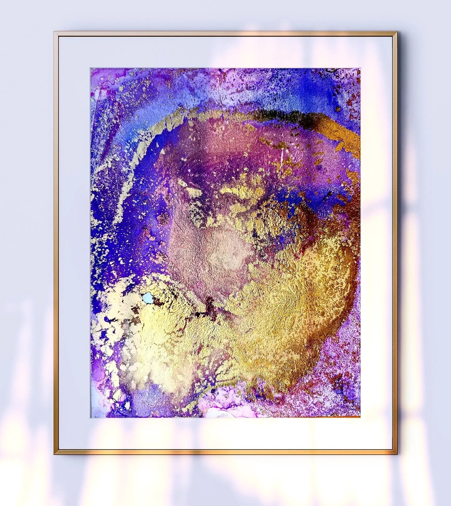 Lately, life has been reminding me that even the hardest detours can lead somewhere beautiful.

This painting &mdash; &ldquo;The Universe Is Conspiring On Your Behalf&rdquo; &mdash; came out of that realization. It feels like hope in motion, gold bre