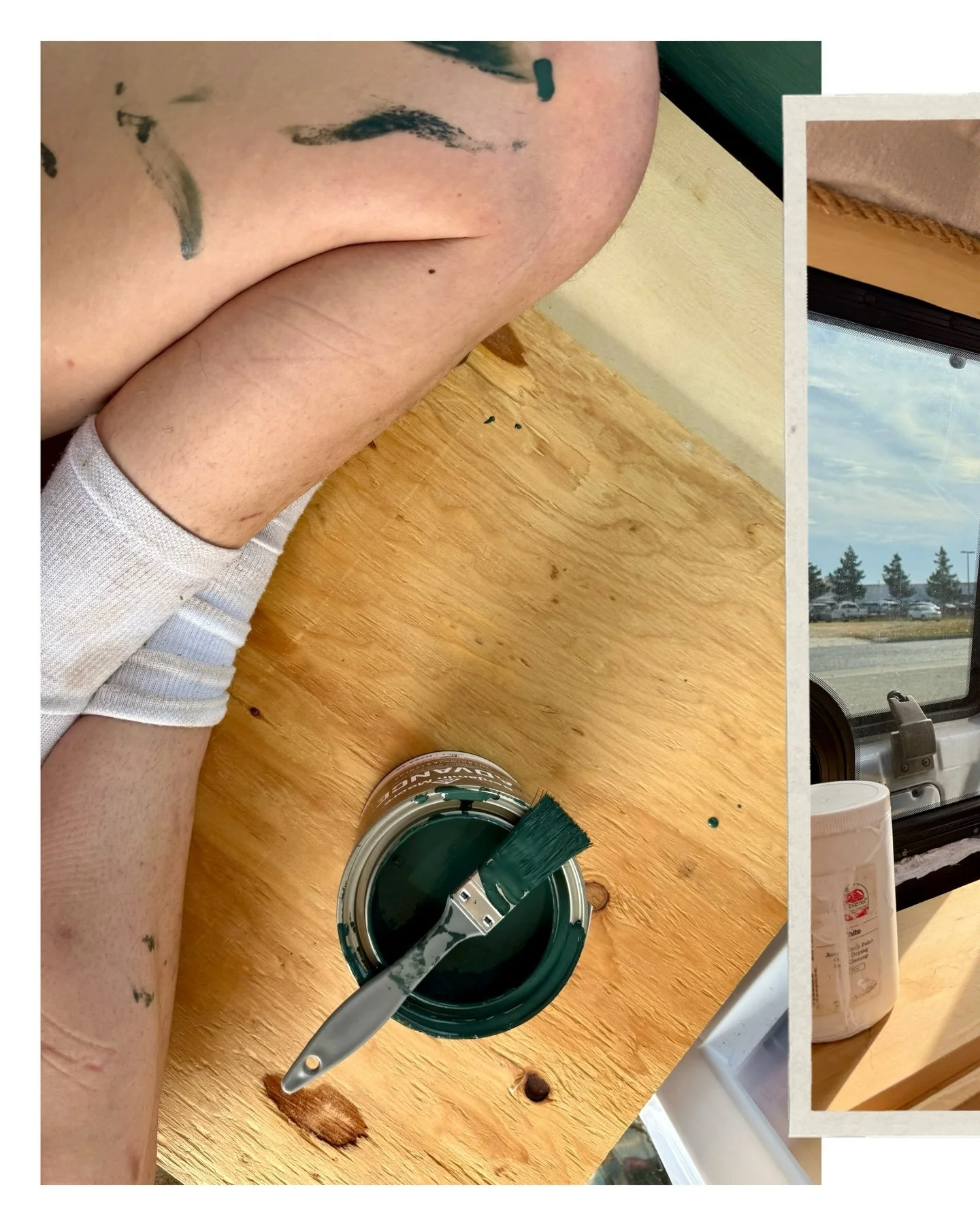 Drove an hour on Nov 21 to get to one very specific paint store for one very specific color.
The lady at the counter looked genuinely startled when I climbed out of the van like,
Oh&hellip; you&rsquo;re the one who needed that very specific shade?
Ye