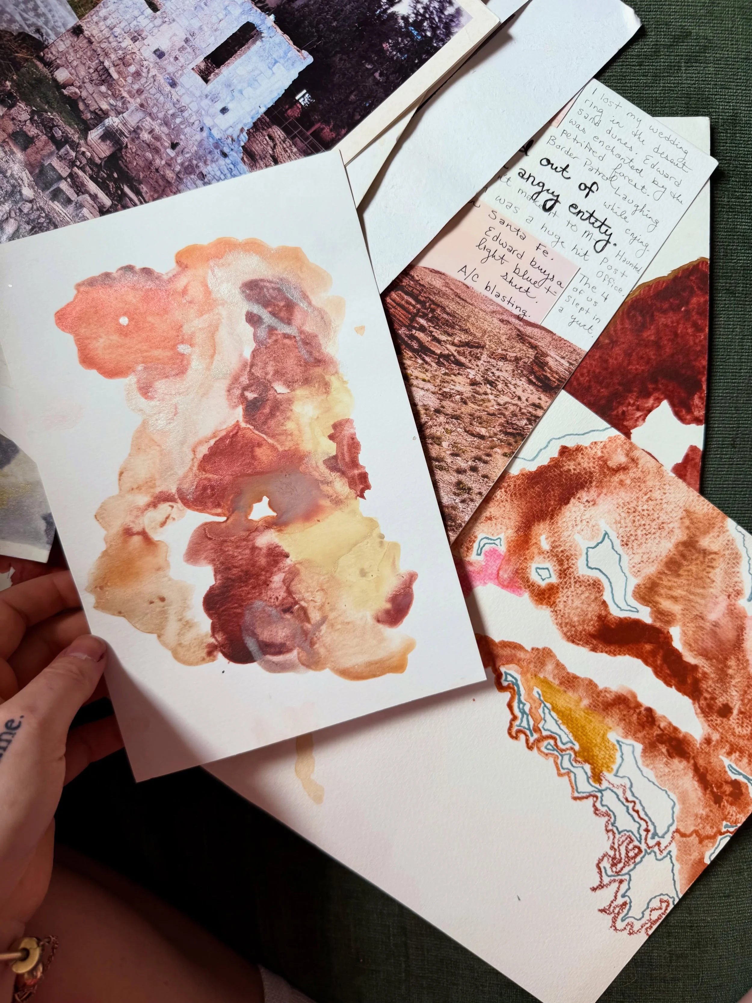 Photographing more work from the archives 📷