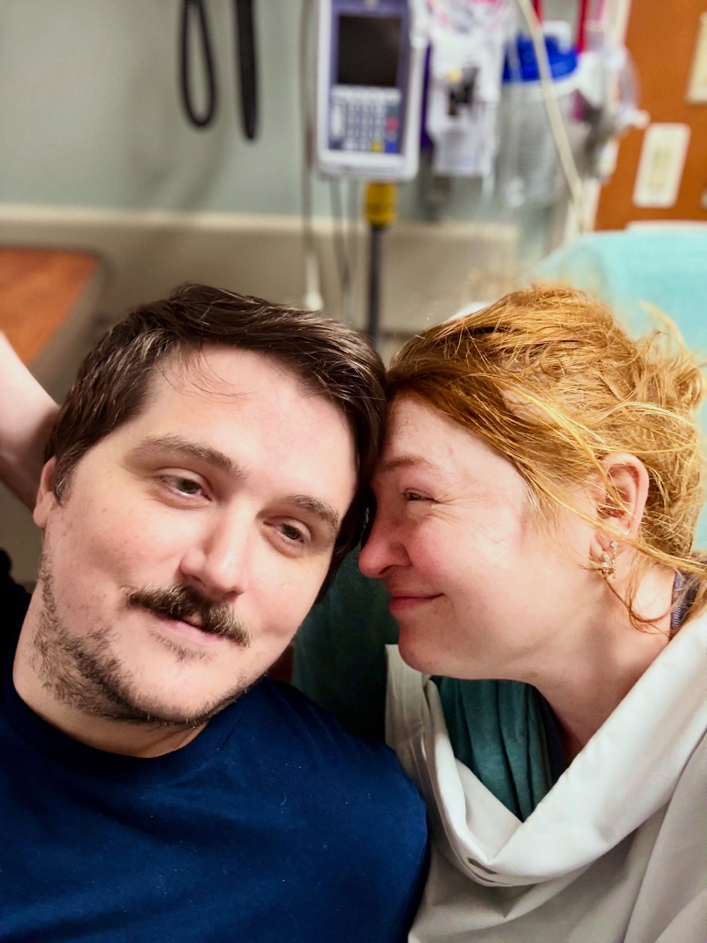 Almost died again (UTI + kidney stones + diabetic ketoacidosis + water toxemia) and a candid of the smartest fucker I know googling how tf I accomplished all of that in two days. Love our boring life, lol. You're gonna rock nursing school, and ya loo