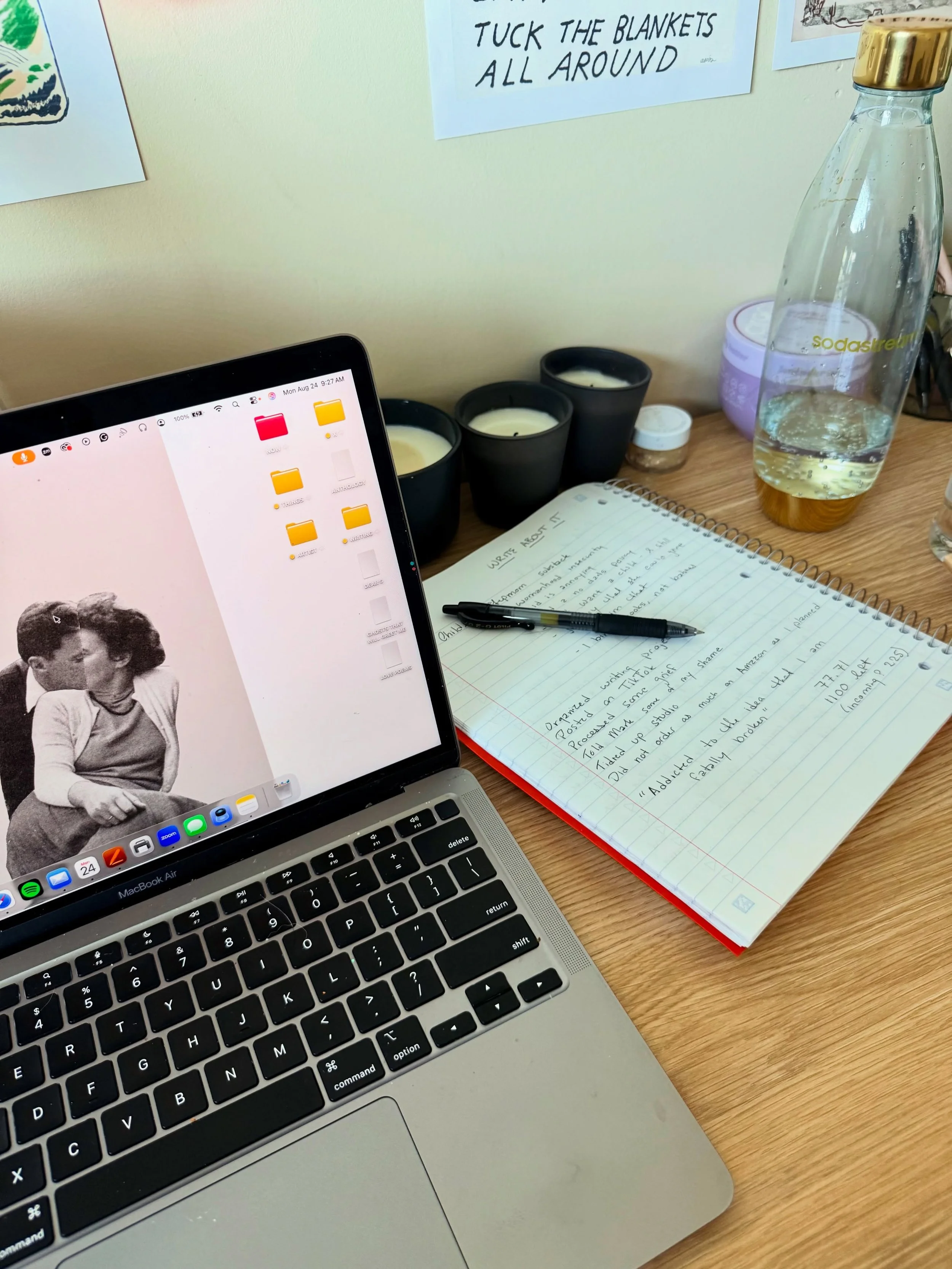 Getting the new constellation of writing projects organized while being watched by strangers. 👀 

#substack #indieauthorsofinstagram #creativewriters #nanowrimo (nope, lol, but nano peeps are my vibe) #poets