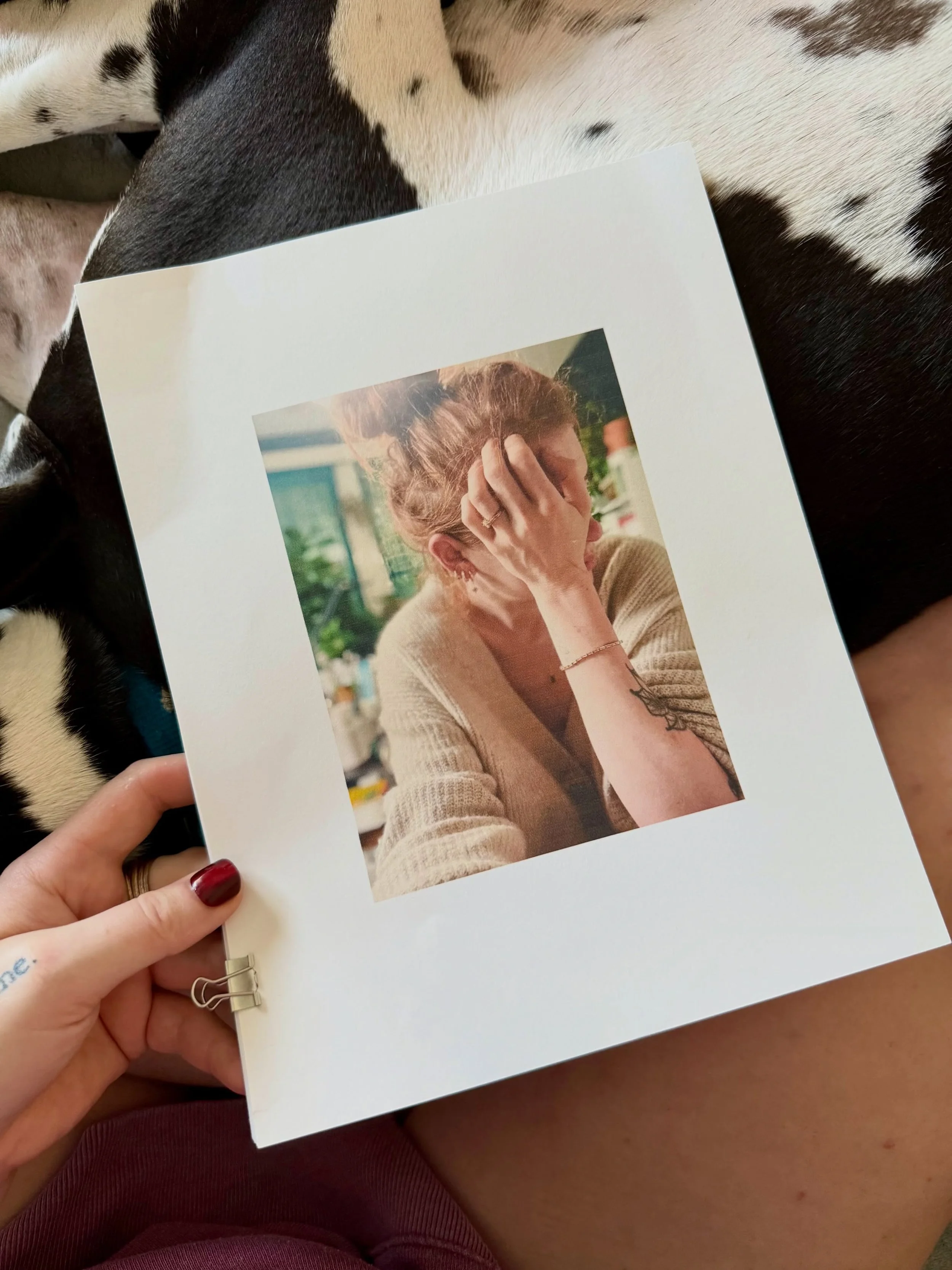 Life lately has been:
my identity sifting and shifting and settling in
more manuscripts (anthology and Dear S)
making a home over here with the best man ever
being drunk on love
a second dog with giant paws
going to the river to pray and photograph
t