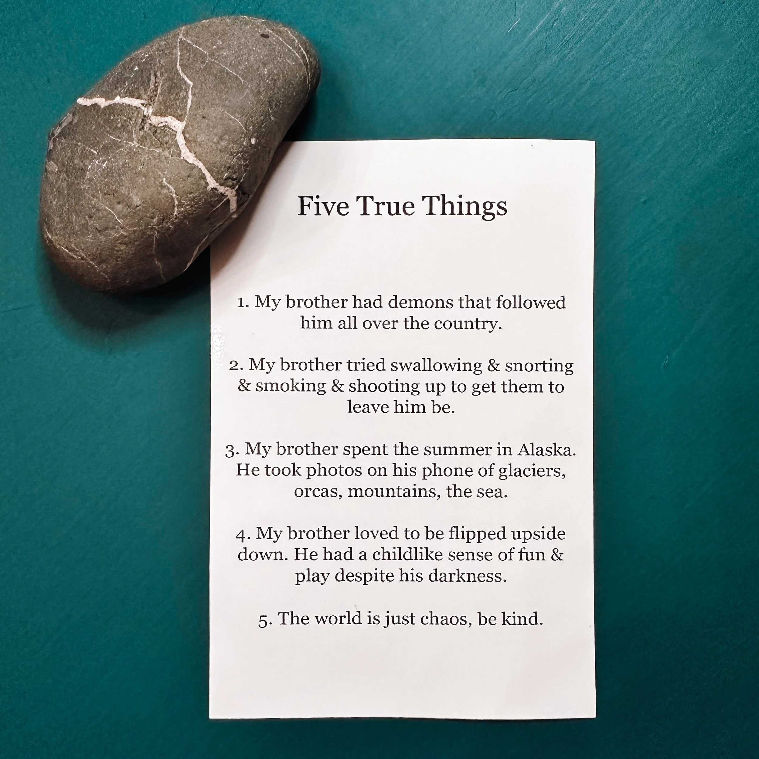 Five True Things