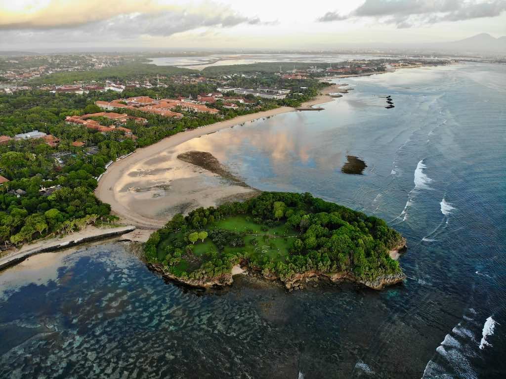 Flying into Bali Airport