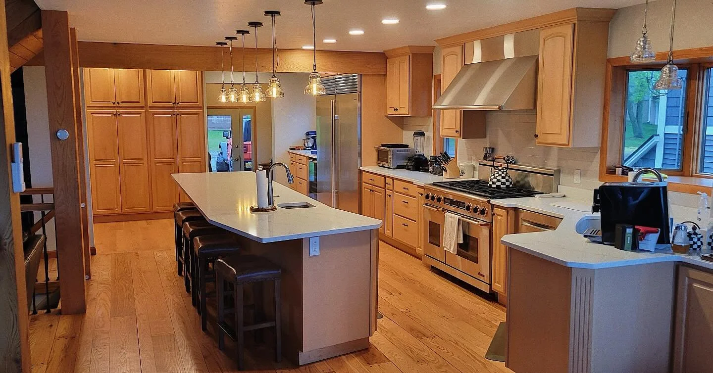 A kitchen so nice, you&rsquo;ll never want to opt for takeout again!

The kitchen is such a central space in the home, which is why we take great pride in the detail and care that goes into every single kitchen we work on, whether it&rsquo;s a slight