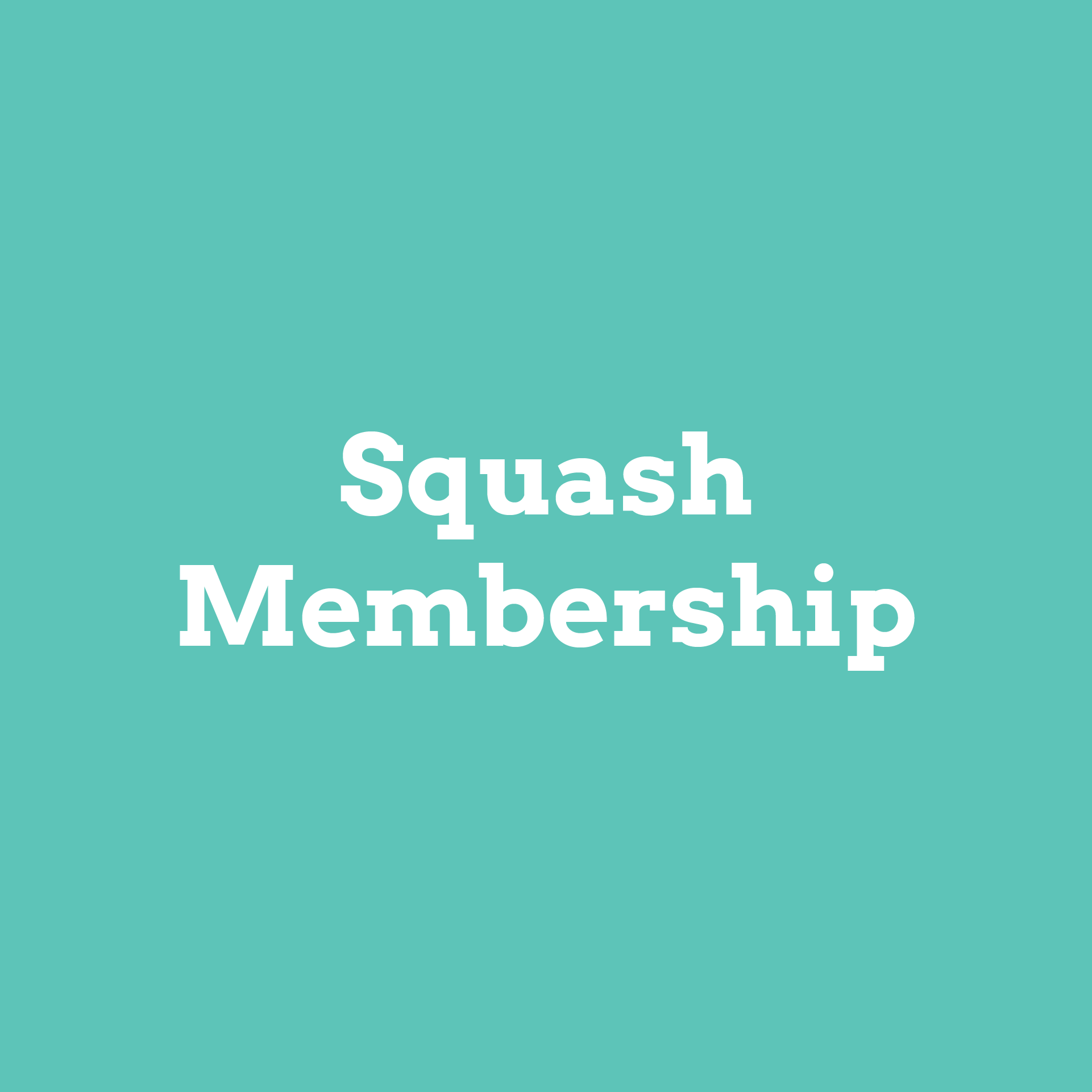Squash Membership Valid until 30 June 2026