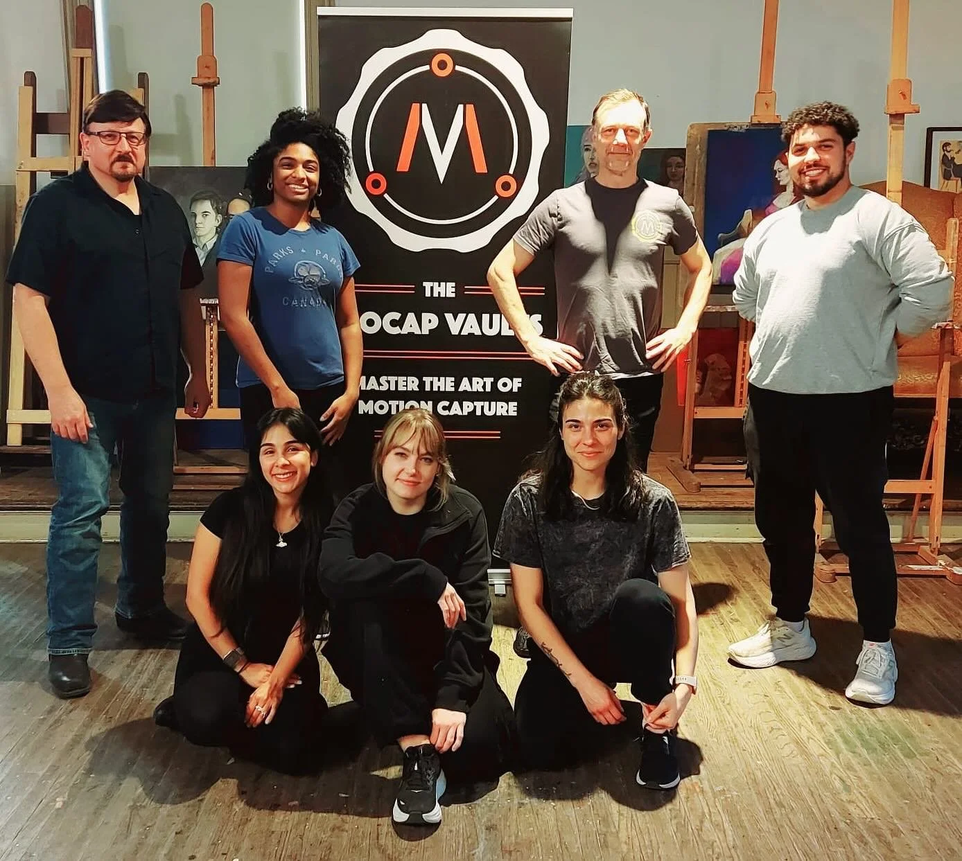 Congratulations to our Toronto Students for participating in the Mocap Vaults Cinematic Scenework Refresher Class.

&ldquo;Cinematic Scenework refresher: you get the scripts, learn them and then we direct the scene as we would in the mocap volume. 
T