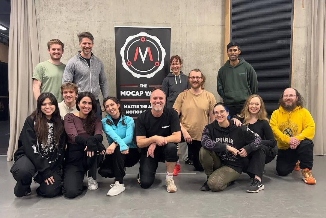 From our Mocap Movement Master @garethtaylor_director 

What a fantastic day with our current Vaults cohort! We embarked on the third stage of their journey, Digital Environments. Through a variety of observation, imagination and technique exercises 