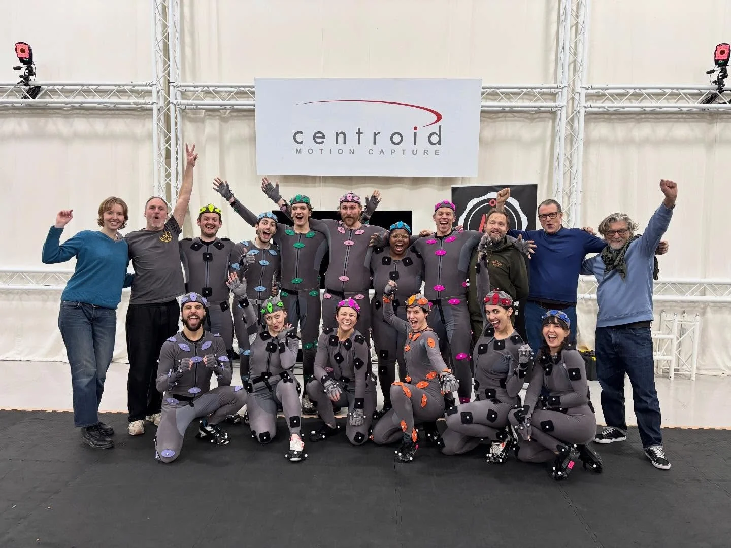From @garethtaylor_director our head of Operations and Lead Mocap Instructor for The London branch of @themocapvaults for the final Cinematics class of the year.

 Wow, what a great day!! Hosted by the ever impressive @centroidtpose and their wonderf