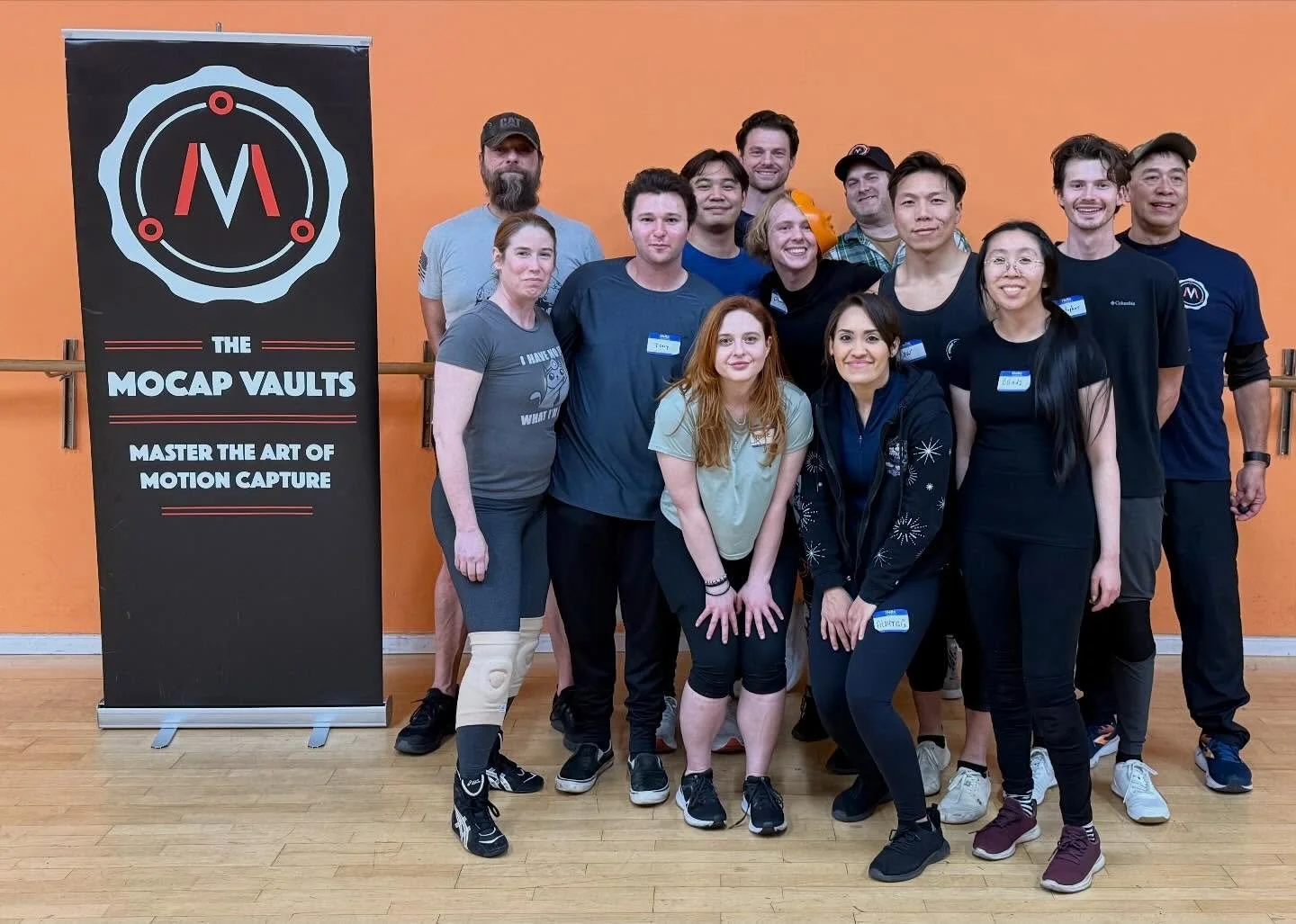 What a fun Intro to Performance Capture Class in Los Angeles for @themocapvaults in our first class of the new year! 
We had a wide variety of performers who were ready for the challenges you face while learning the essentials for p-cap and exploring
