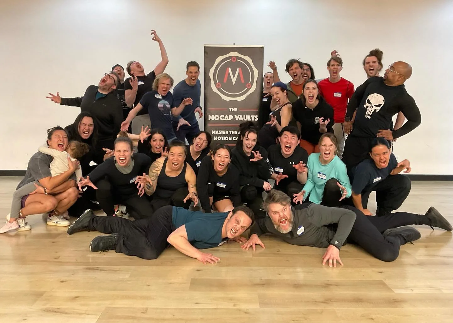 Well this was a great day for a Mocap Workout in Los Angeles with @themocapvaults  Today we dove into the world of zombies and our exercises were designed to bring out the beast in you!
From idles to attacks to even a previs exercise that let us crea