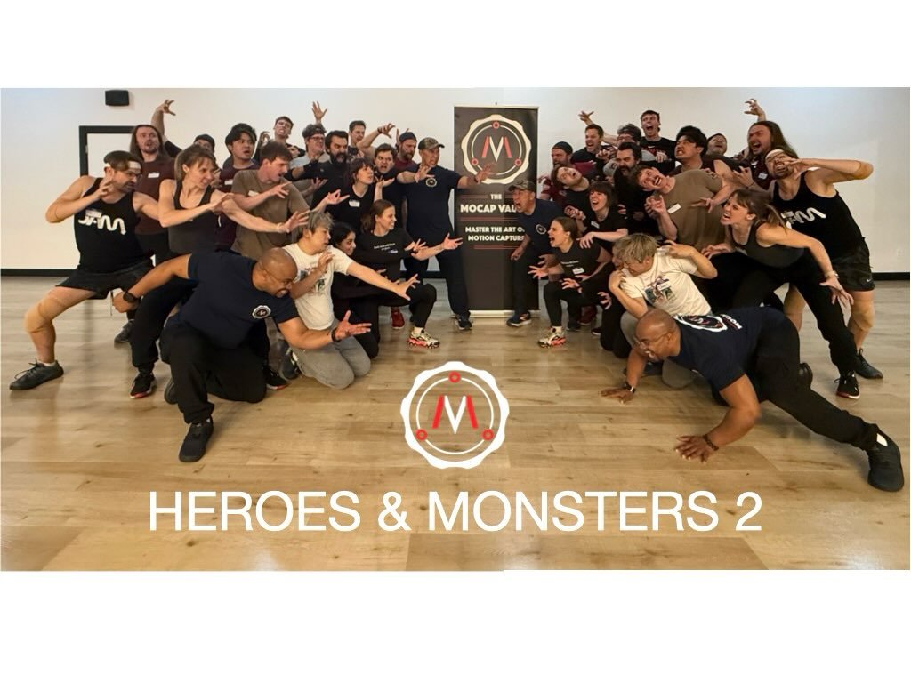 What a beautiful Valentine&rsquo;s Day for a Heroes and Monsters 2 class @themocapvaults in Los Angeles.

Our students went all in on expanding their skills, challenging themselves and creating memorable characters for video games and cinematic perfo