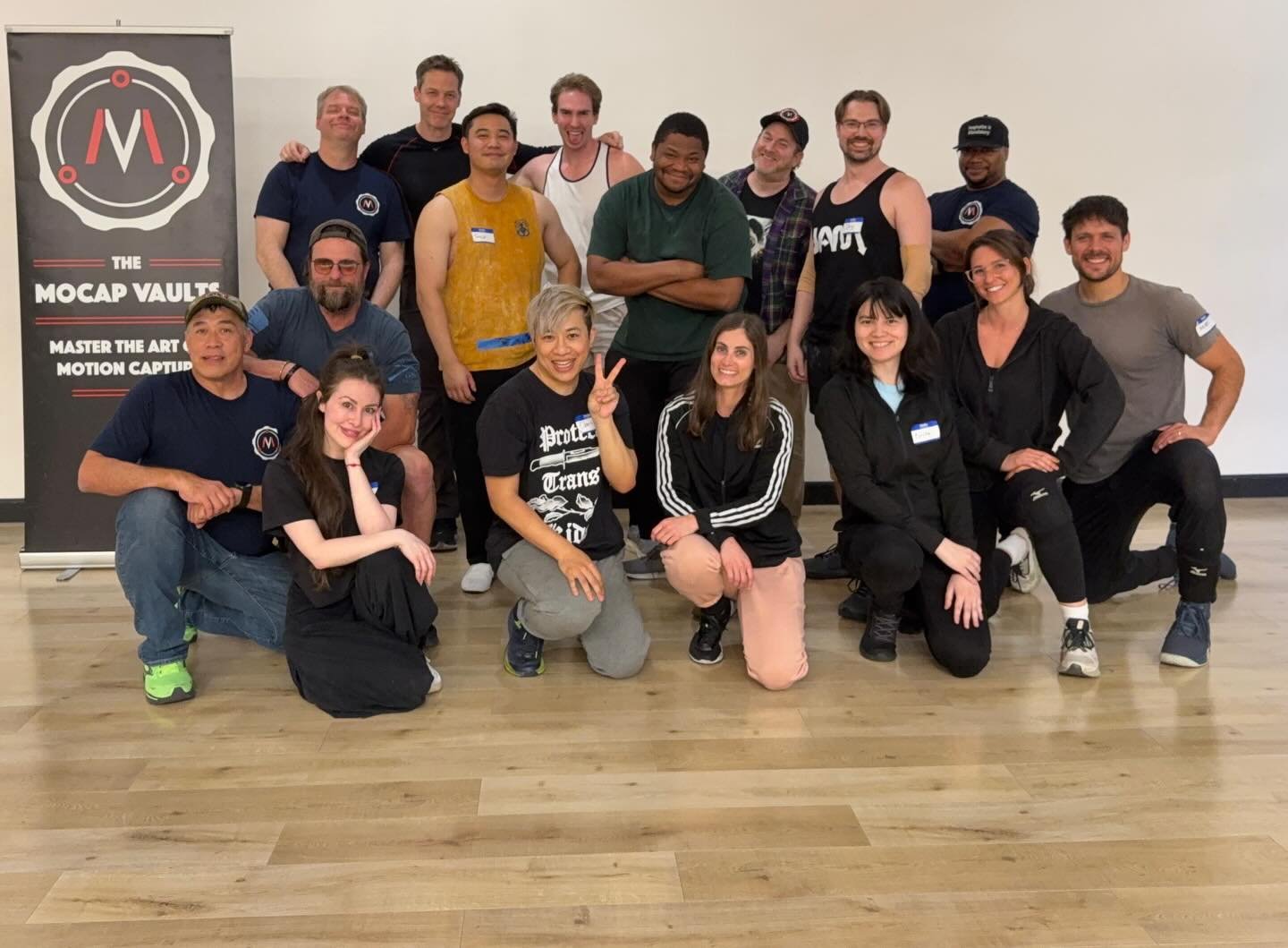 Congratulations to our students who just completed  the 2nd Pure Imagination class with @themocapvaults in Los Angeles this week.

It was an interesting day of improvisation and exercises, led by our amazing guru @kffvh, as we once again traveled to 