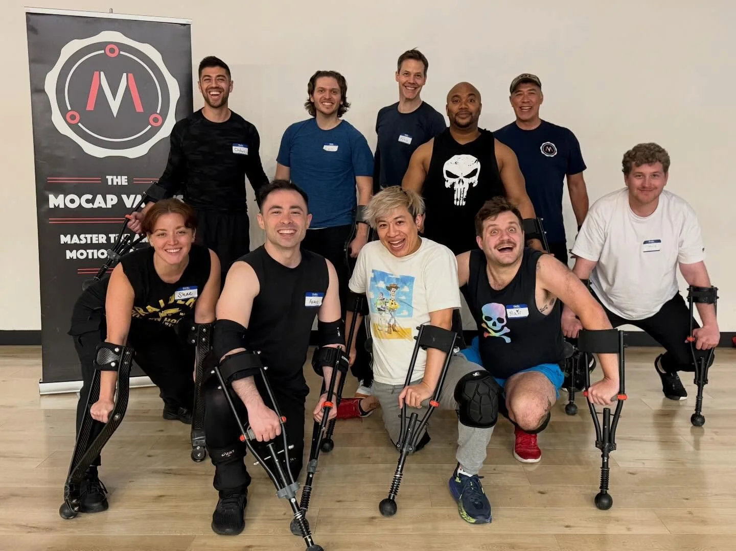 Today, we had an incredibly fun and informative Arm Extension 1 class with the LA Mocap Vaults! 

Adding a new element and tool to your mocap bag is always exciting, and today we got to experiment with arm extensions and character creation.

Creating