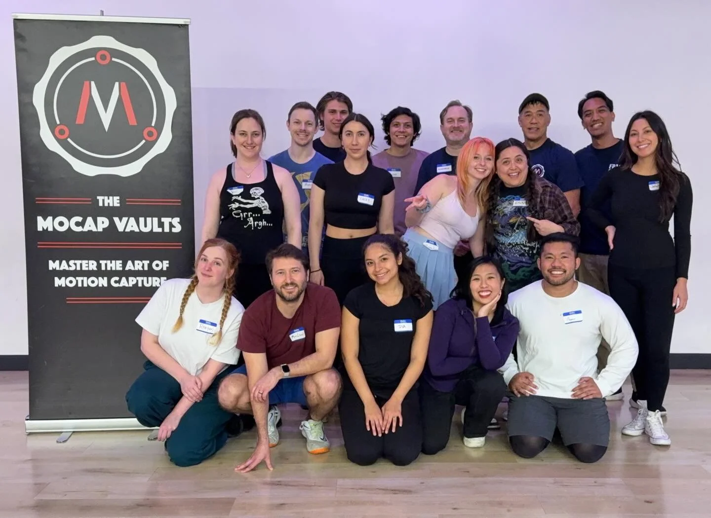 What a fun time we had in the Intro to Performance &amp; Motion Capture Class in Los Angeles for @themocapvaults
We had a great mix of performers,  animators, VO actors, stunt performers and game enthusiast!

From terminology to technique,  improv to