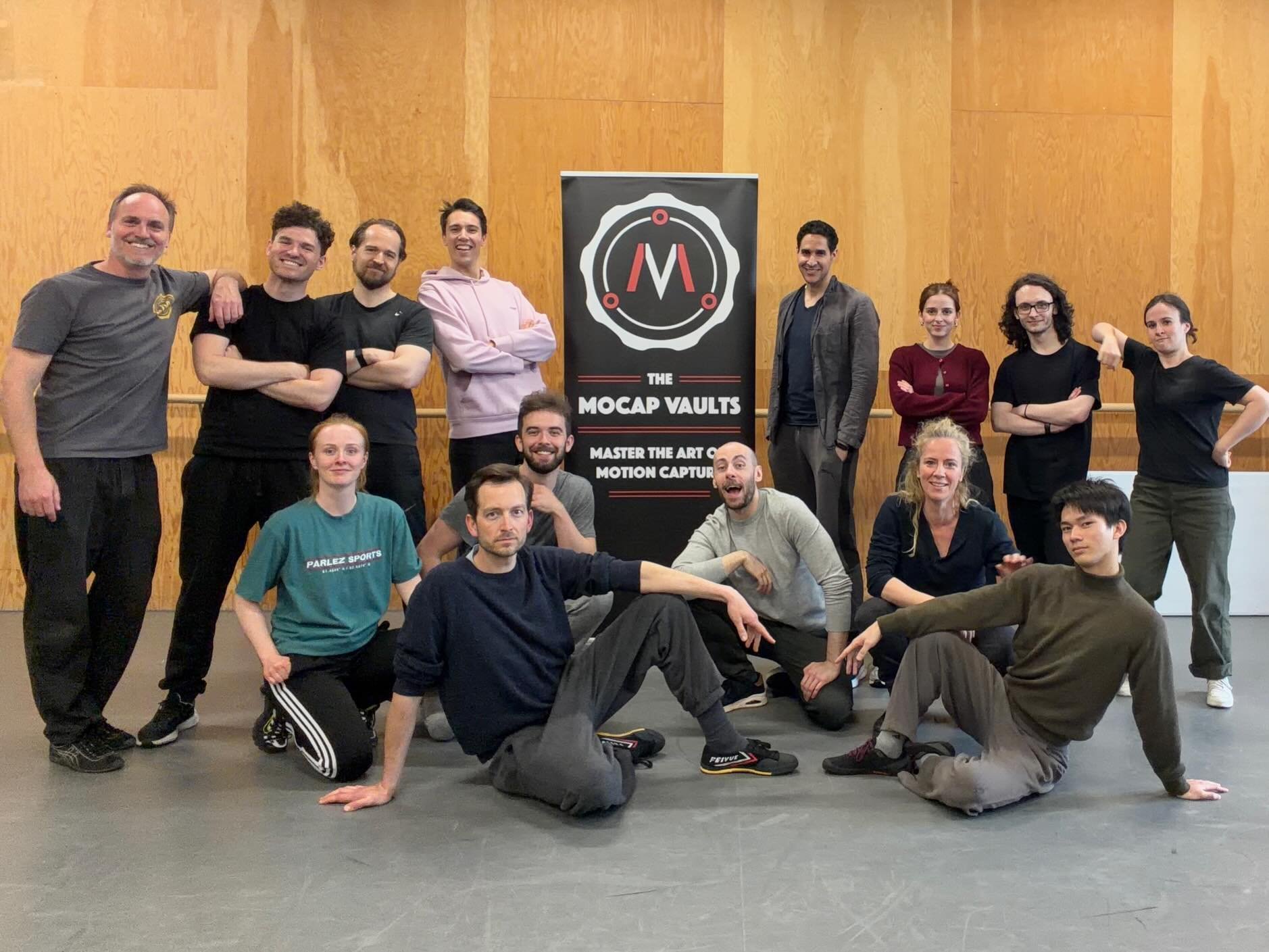 From our London Mocap Guru @garethtaylor_director  What a fantastic Heroes &amp; Monsters 1 class in London, working on techniques for digital character creation. 
The spirit in the room was incredible and we created 14 badass characters that could c