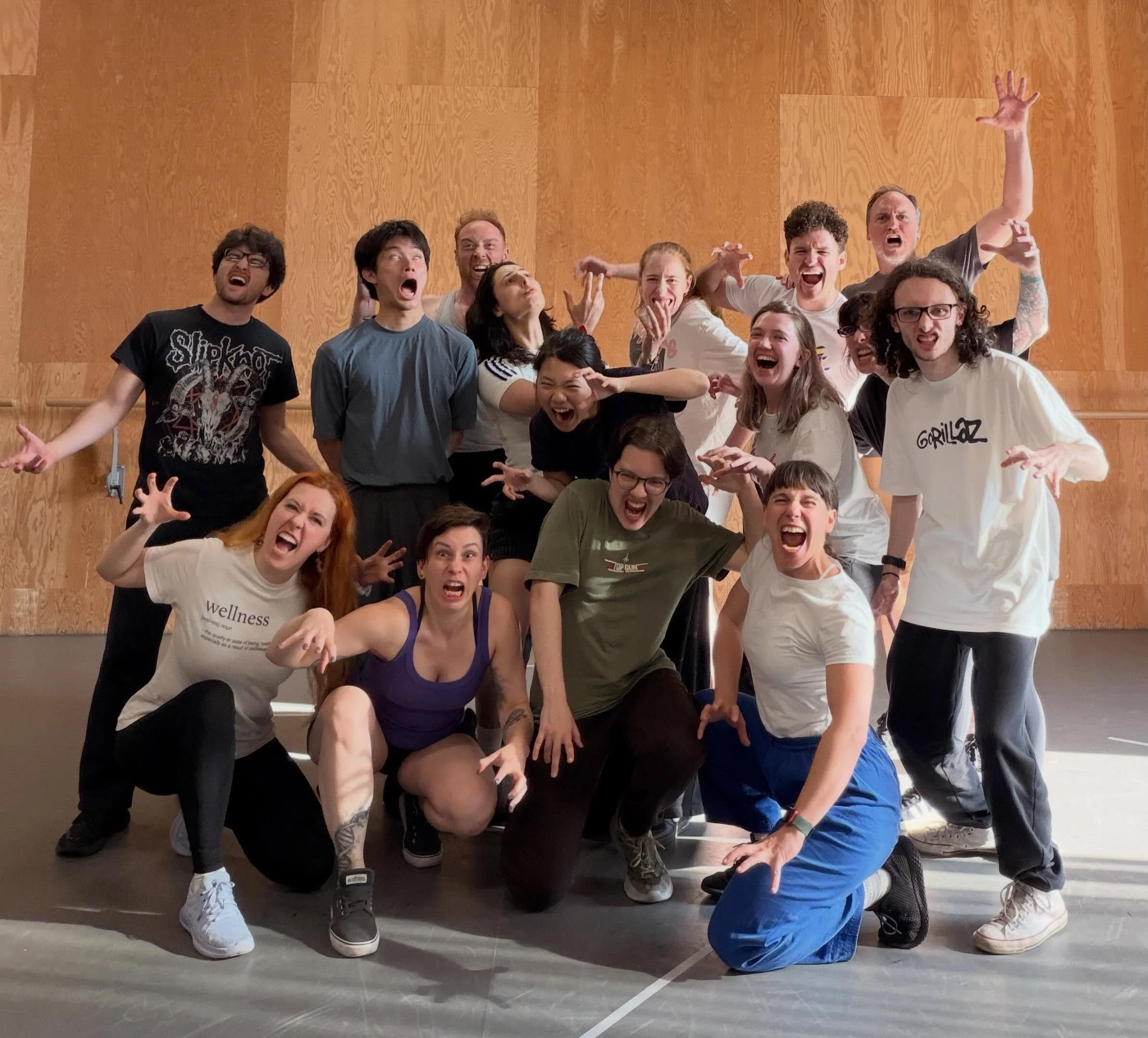 From our London @themocapvaults Guru @garethtaylor_director  What a blast with my Hero&rsquo;s &amp; Monsters 2 students, exploring digital environments and bringing them to life. It&rsquo;s one of the hardest things to teach and master, as the line 
