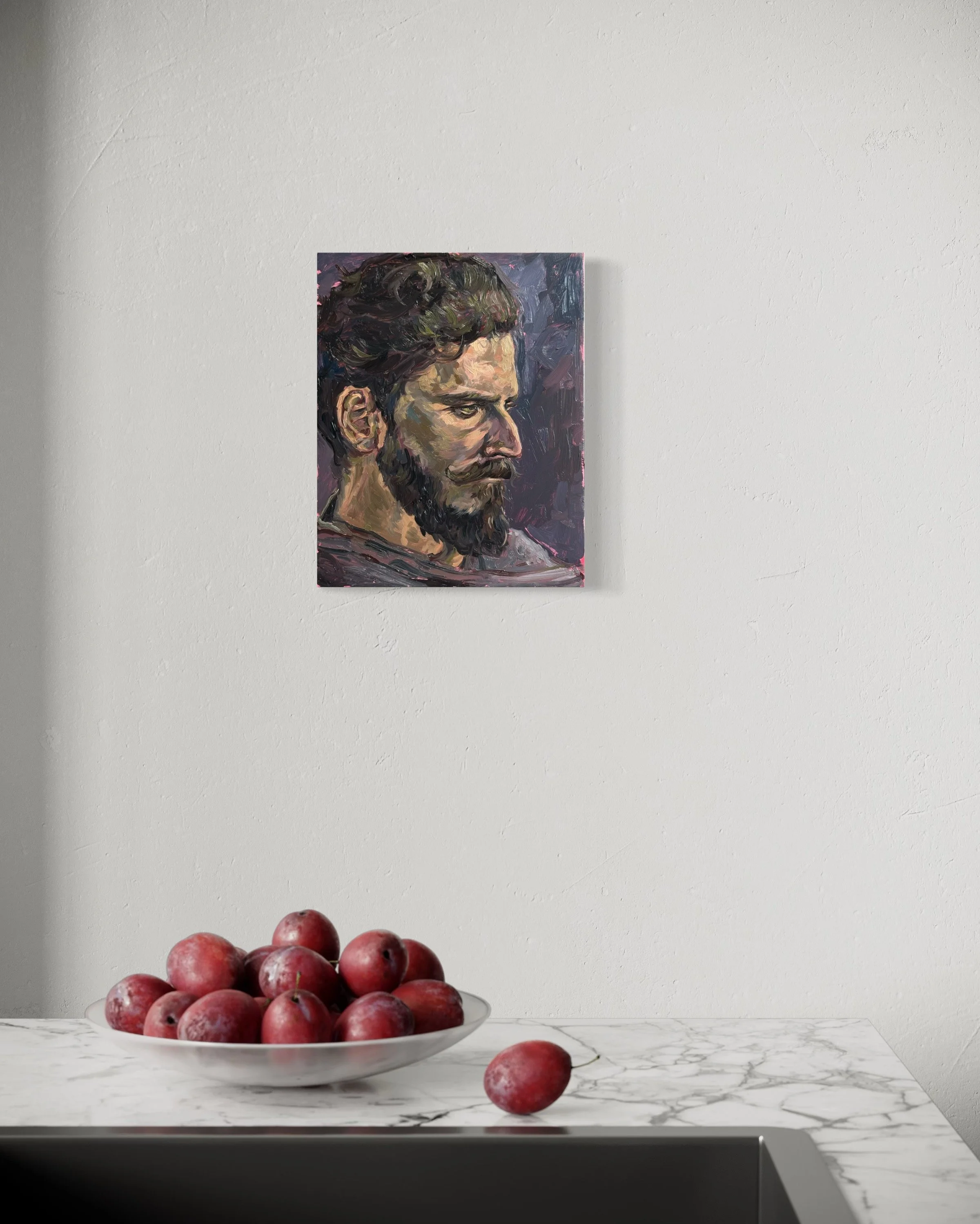 A Touch of Green" original