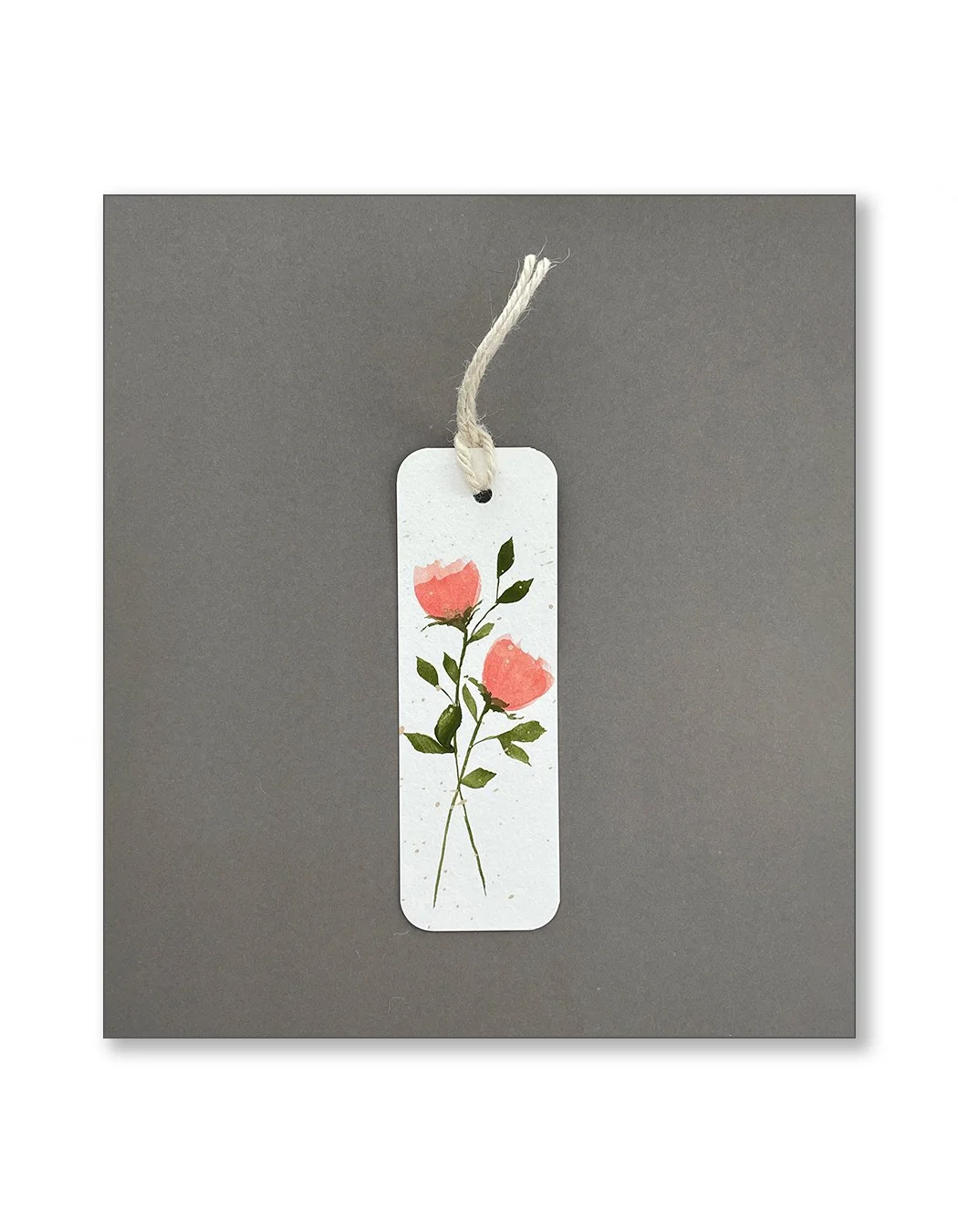 Pink Floral Bookmarks Set Two