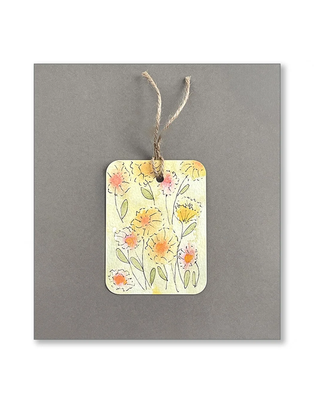 Whimsical Watercolor Gift Tags