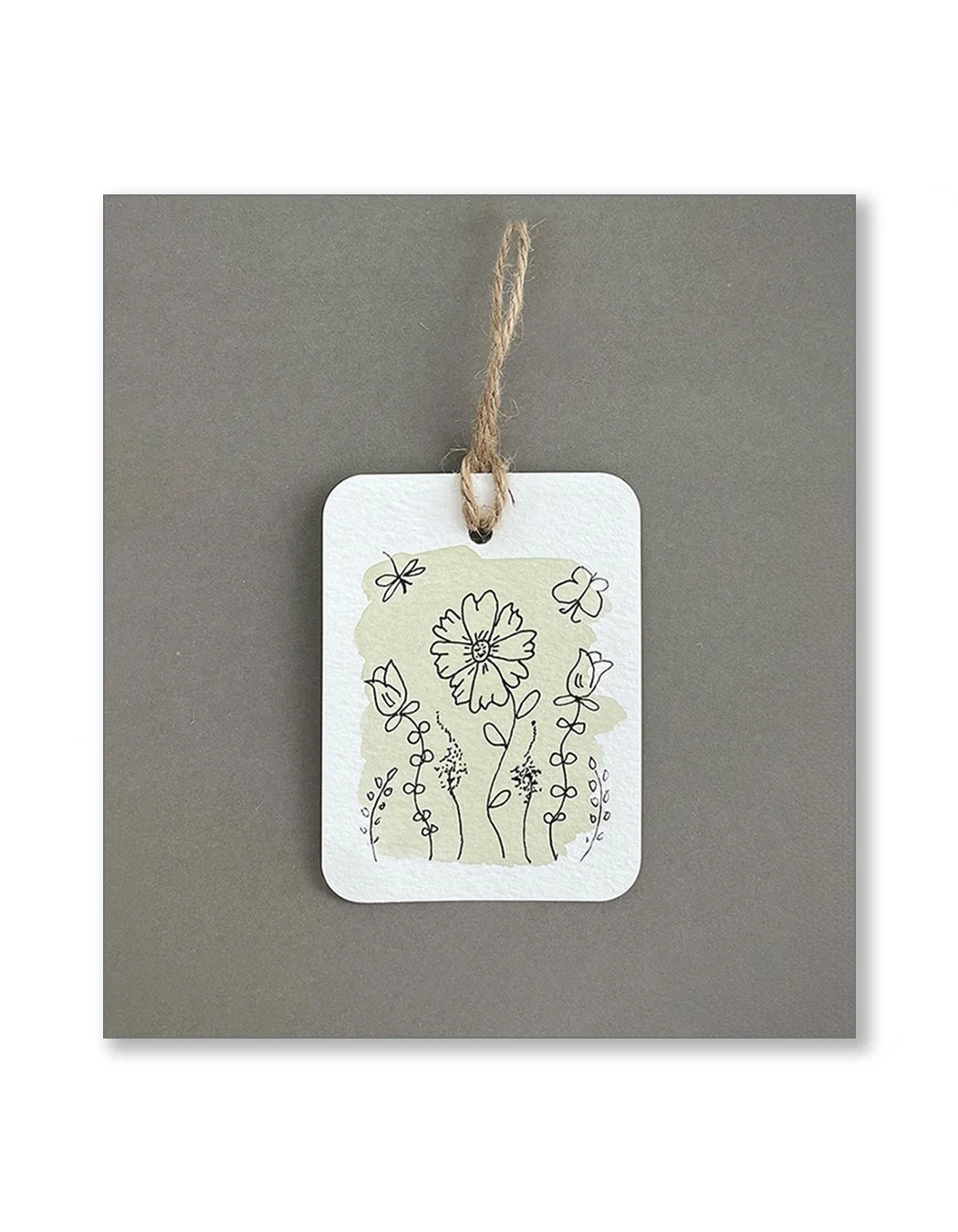 Whimsical Floral Gift Tags Set Two