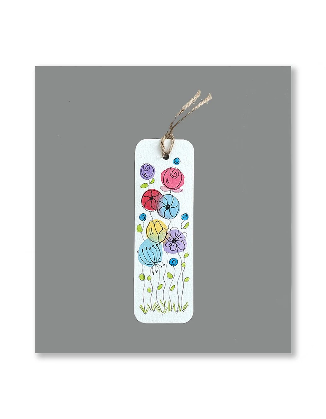 Whimsy Watercolor Bookmarks