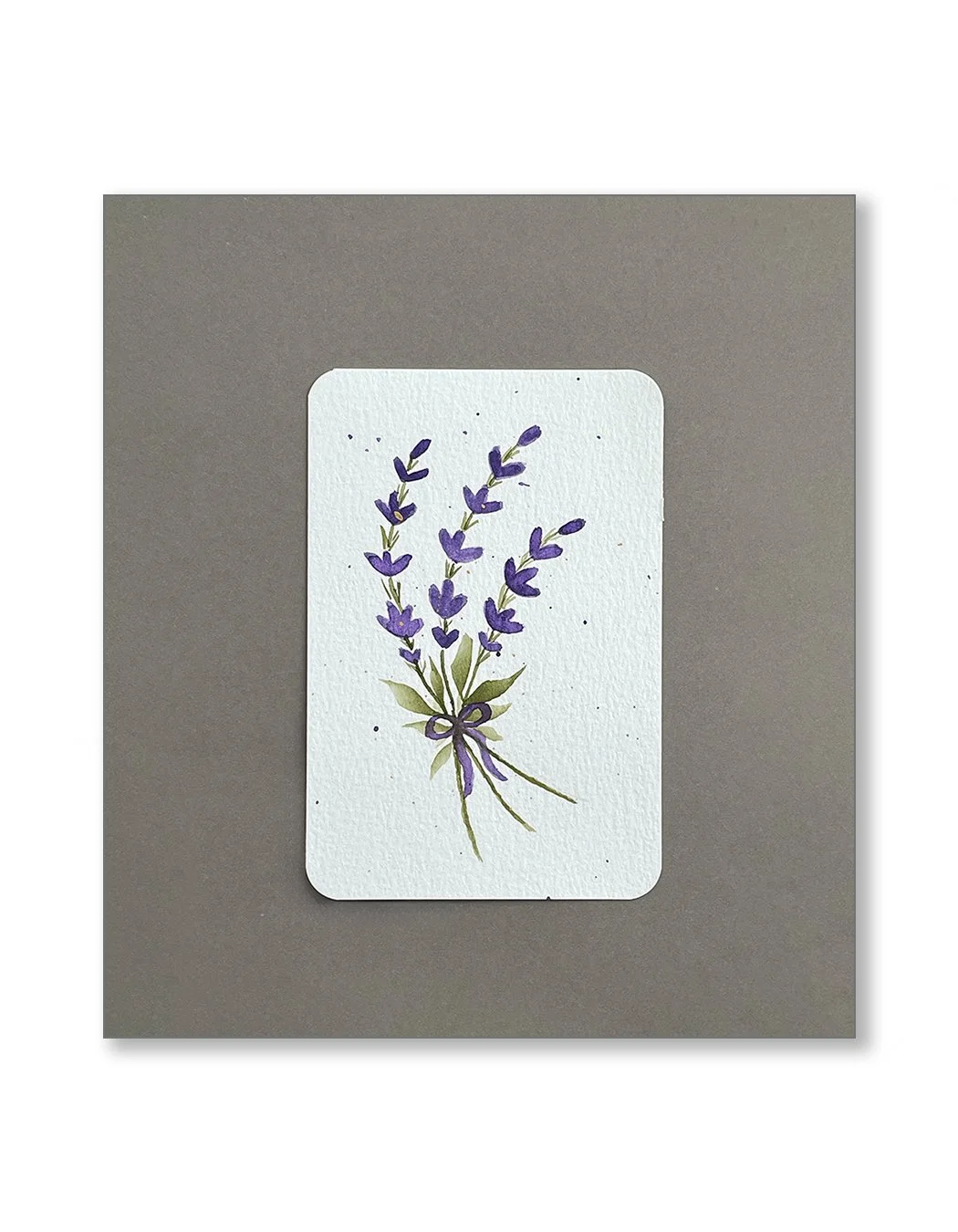 Lavender Flower Notecards