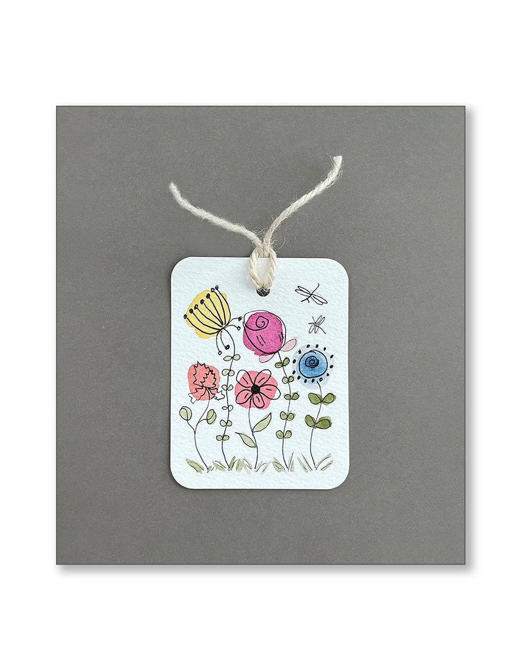Whimsical Floral Gift Tags Set Two